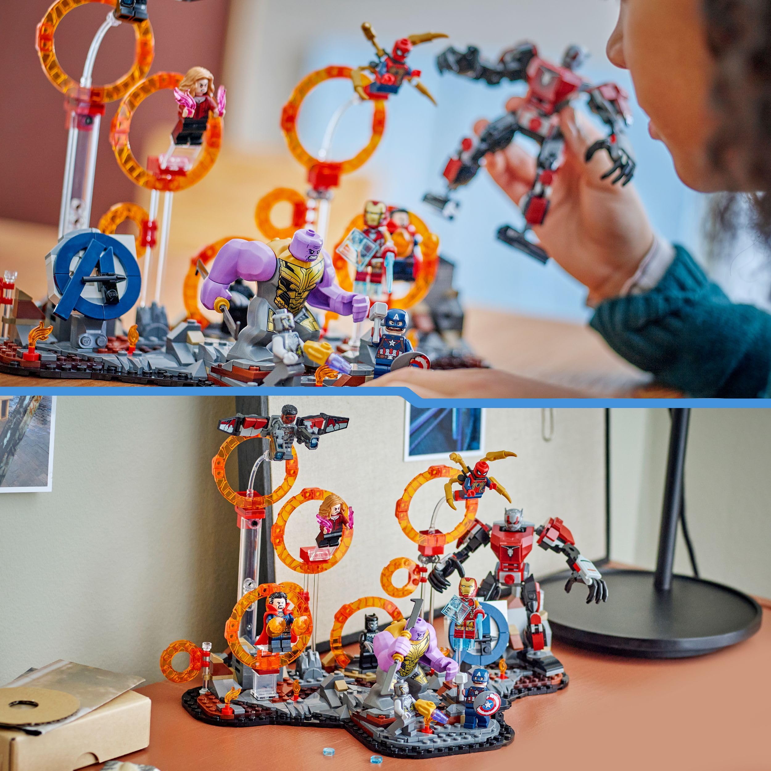 LEGO Marvel Avengers: Endgame Final Battle Building Toy with Thanos Figure - 621 Pieces 5