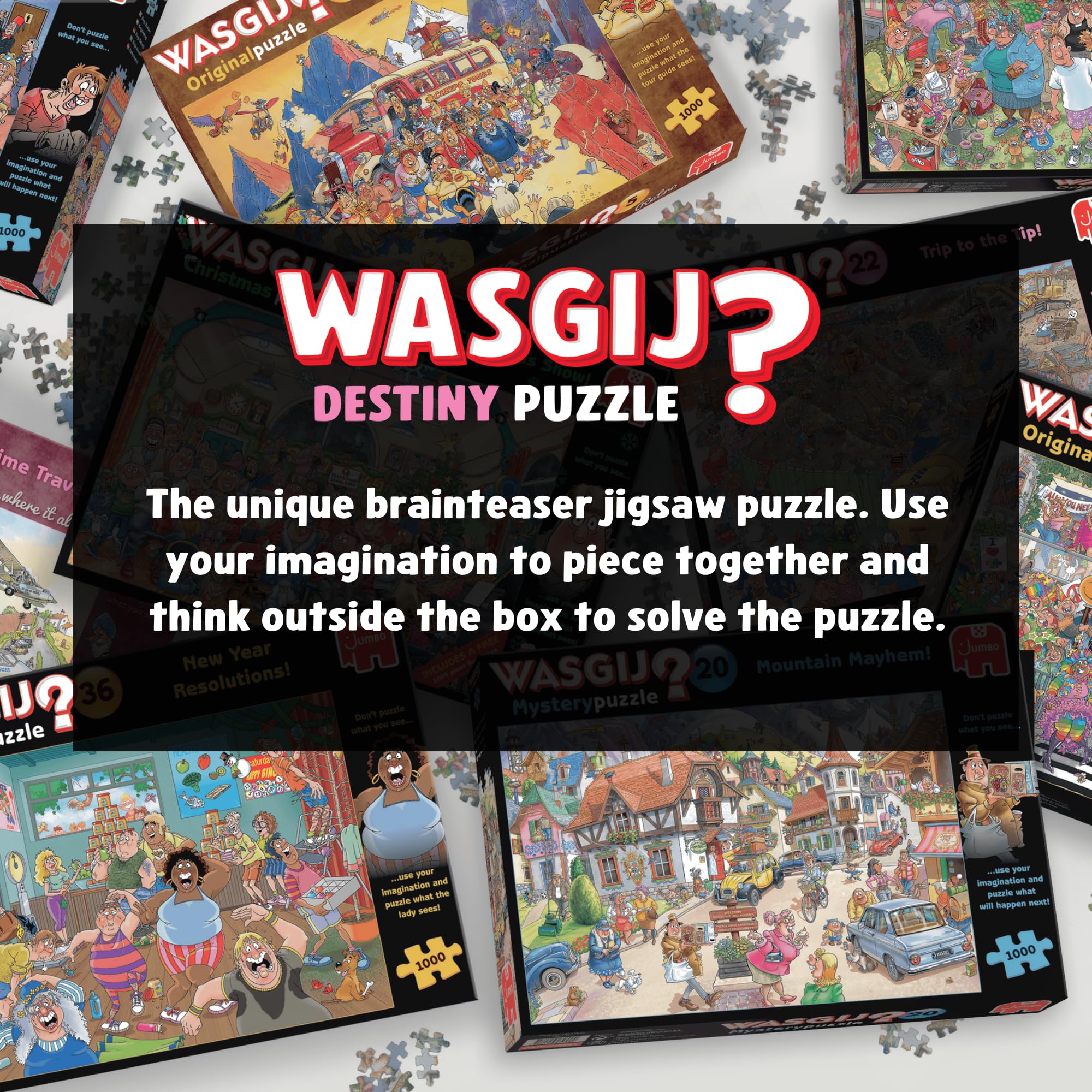 Wasgij Destiny 29 Pitch Perfect - Unique 1000 Piece Jigsaw Puzzle for Adults