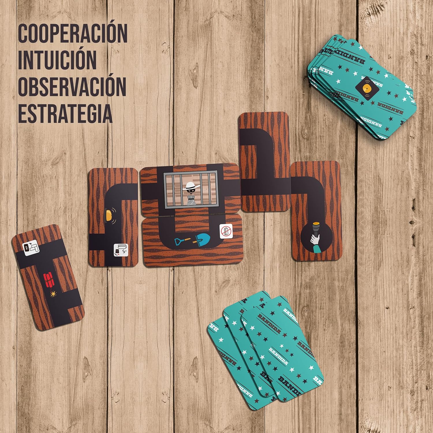 Helvetiq Bandida Card Game for 1-4 Players, Ages 6+ 8