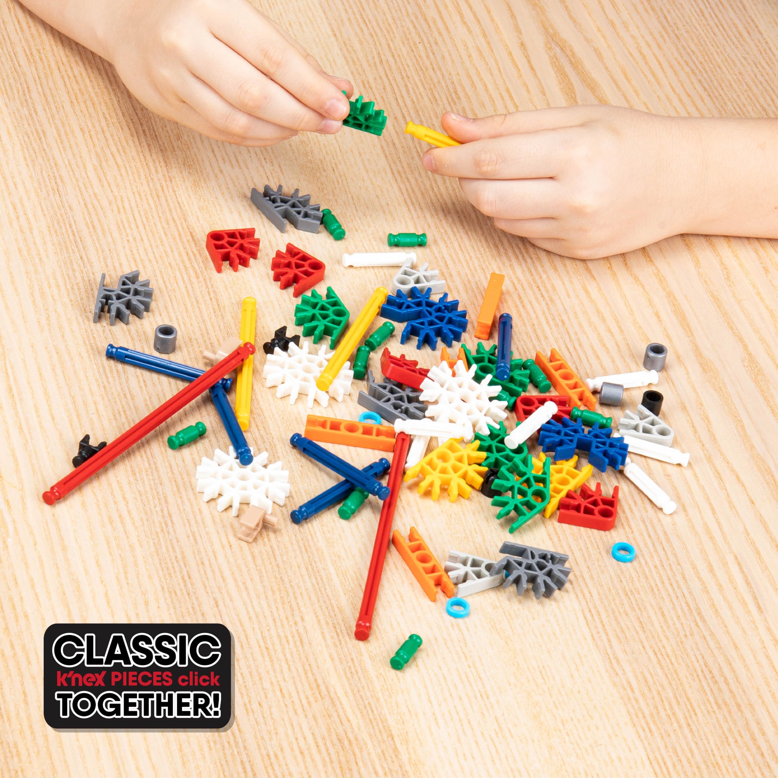 K"nex STEM Explorations Achterbahn-Bausatz – Motorisiertes Lernspielset für Kinder ab 8 Jahren 10