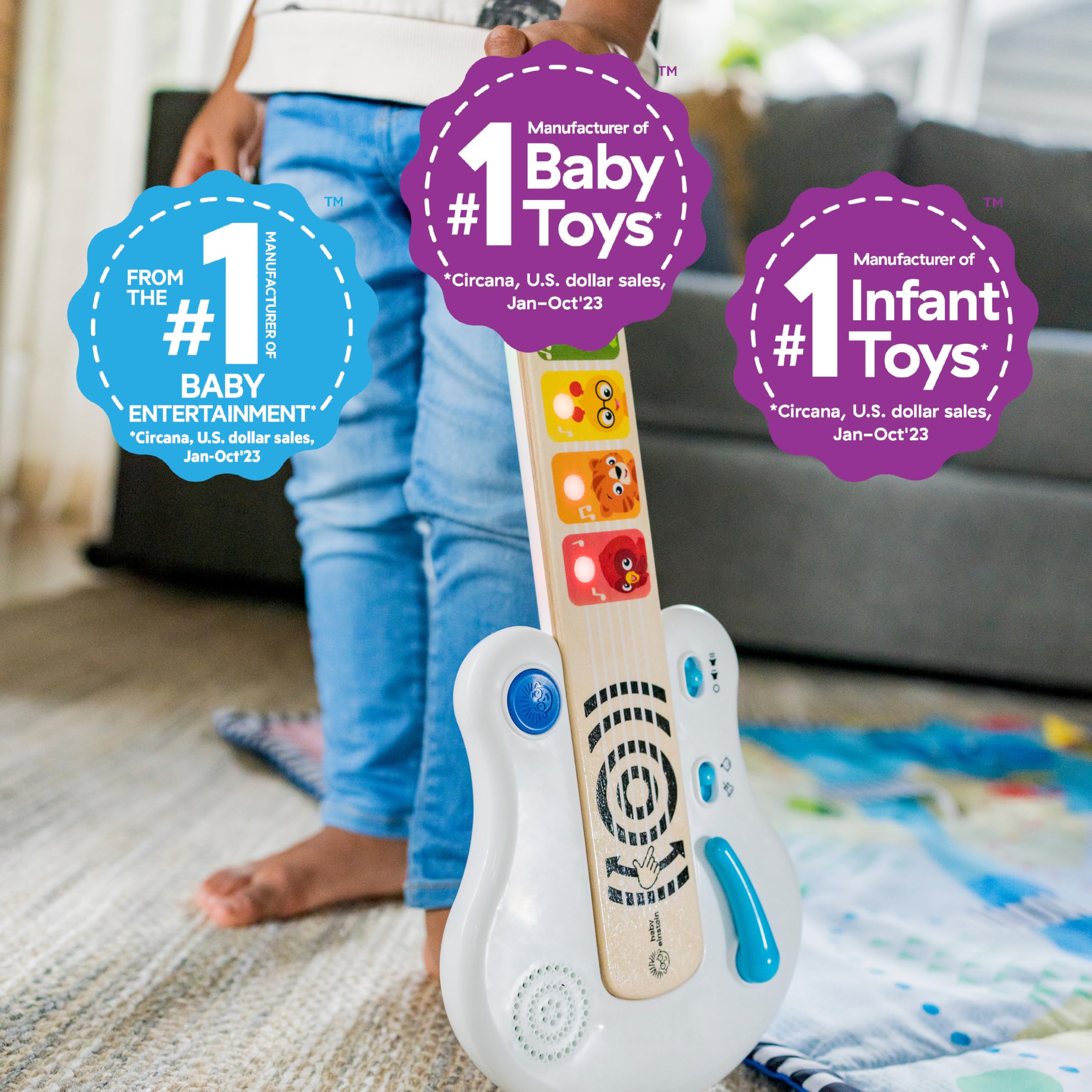 Baby Einstein – Magic Touch – Holzgitarre zum Mitklimpern, ab 12 Monaten 8