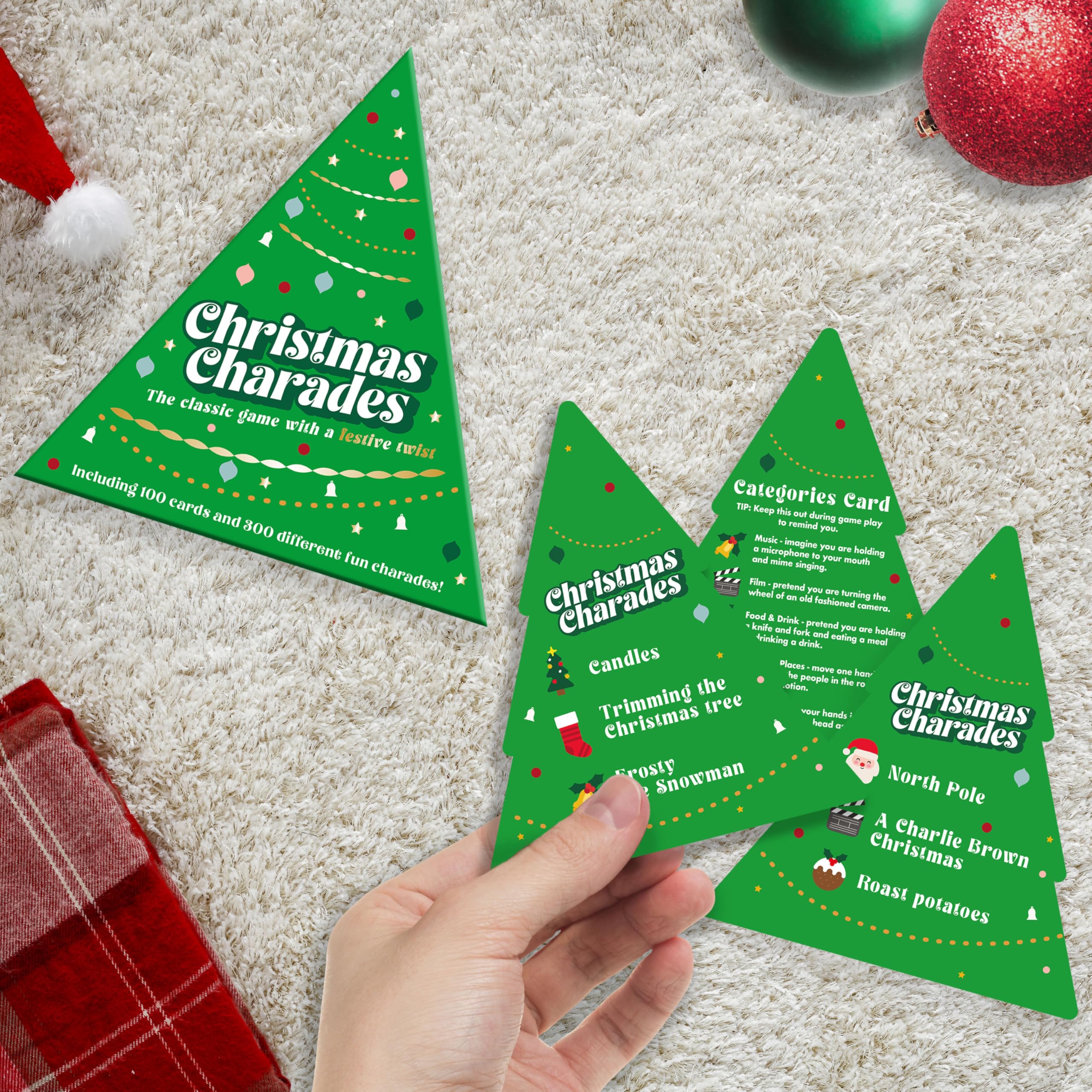 Gift Republic Christmas Charades Game Card Game 10