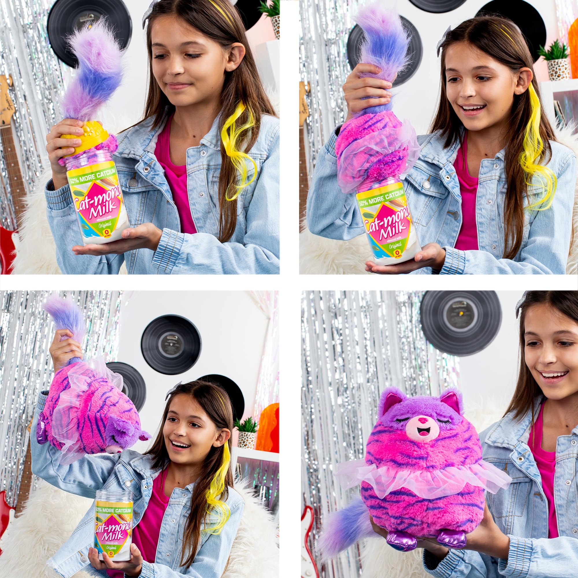 Misfittens Surprise Cat Plush Wave 3 - Soft Squeeze & Stretch Collectible Plush Toy 8