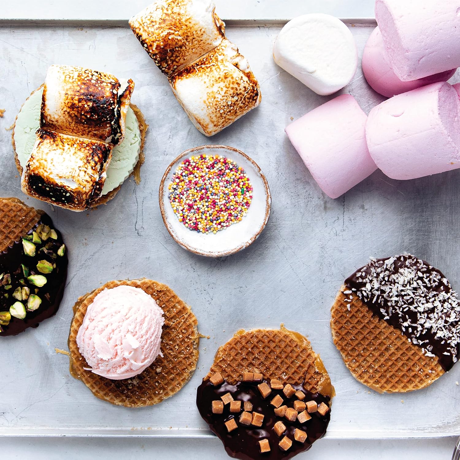 EPIC SNAX CO – Riesige rosa und weiße Toastin‘ Marshmallows nach amerikanischer Art, 500 g 7