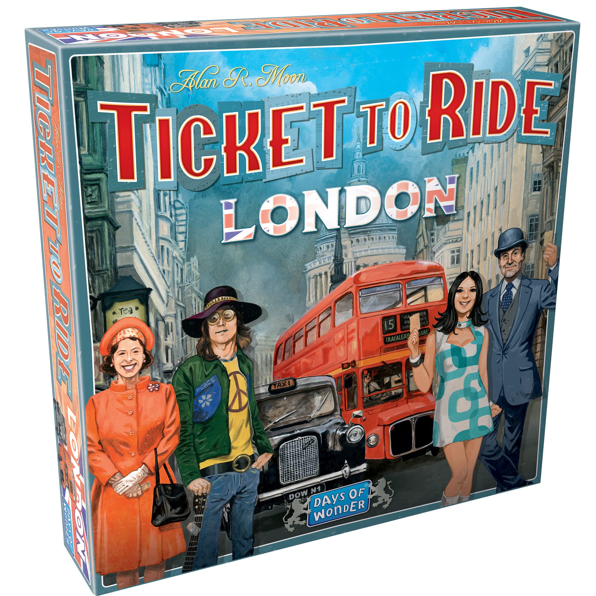 Days of Wonder Ticket to Ride London Board Game | Ages 8+ | 2-4 Players | 10-15 Minute Playtime
