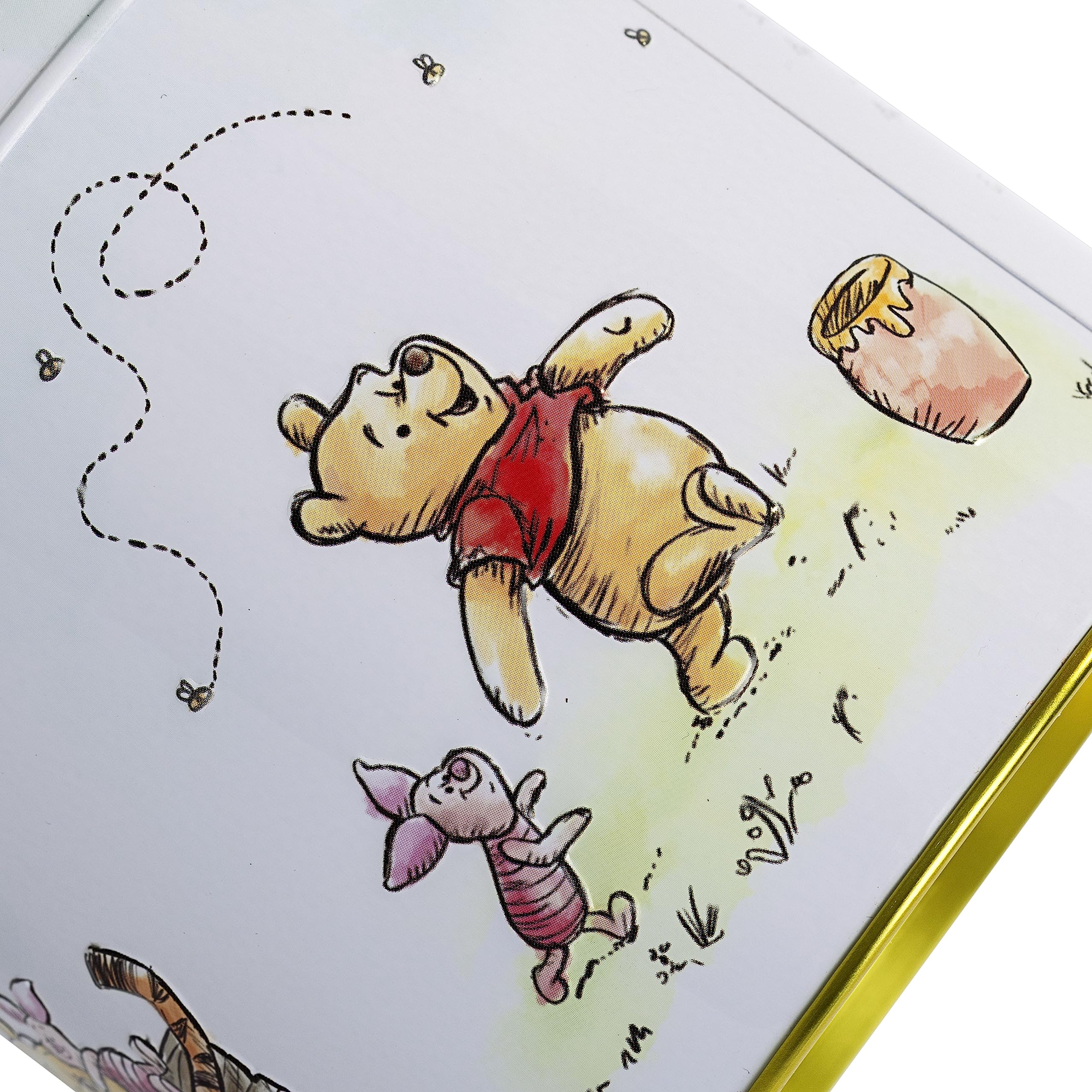 New English Teas Winnie the Pooh & Friends Tea Caddy with 80 English Breakfast Teabags 16