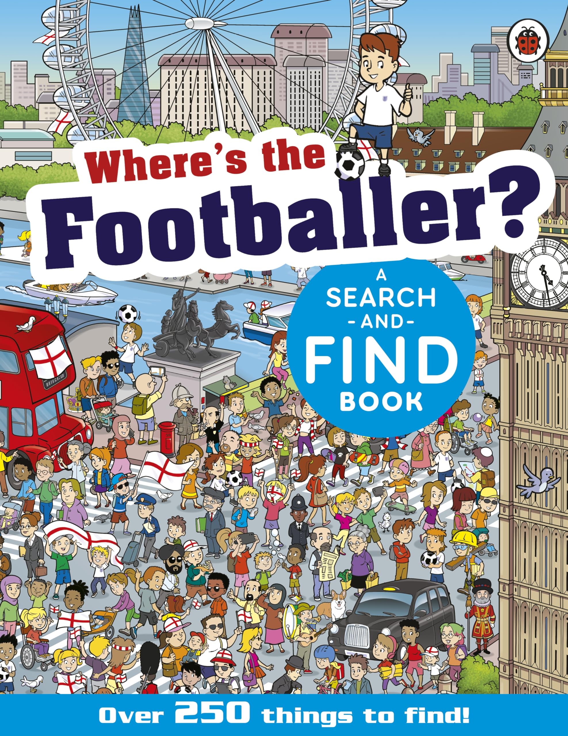 Ladybird Where's the Footballer?: A Search-and-Find Book | Paperback | Ages Baby - 8 years