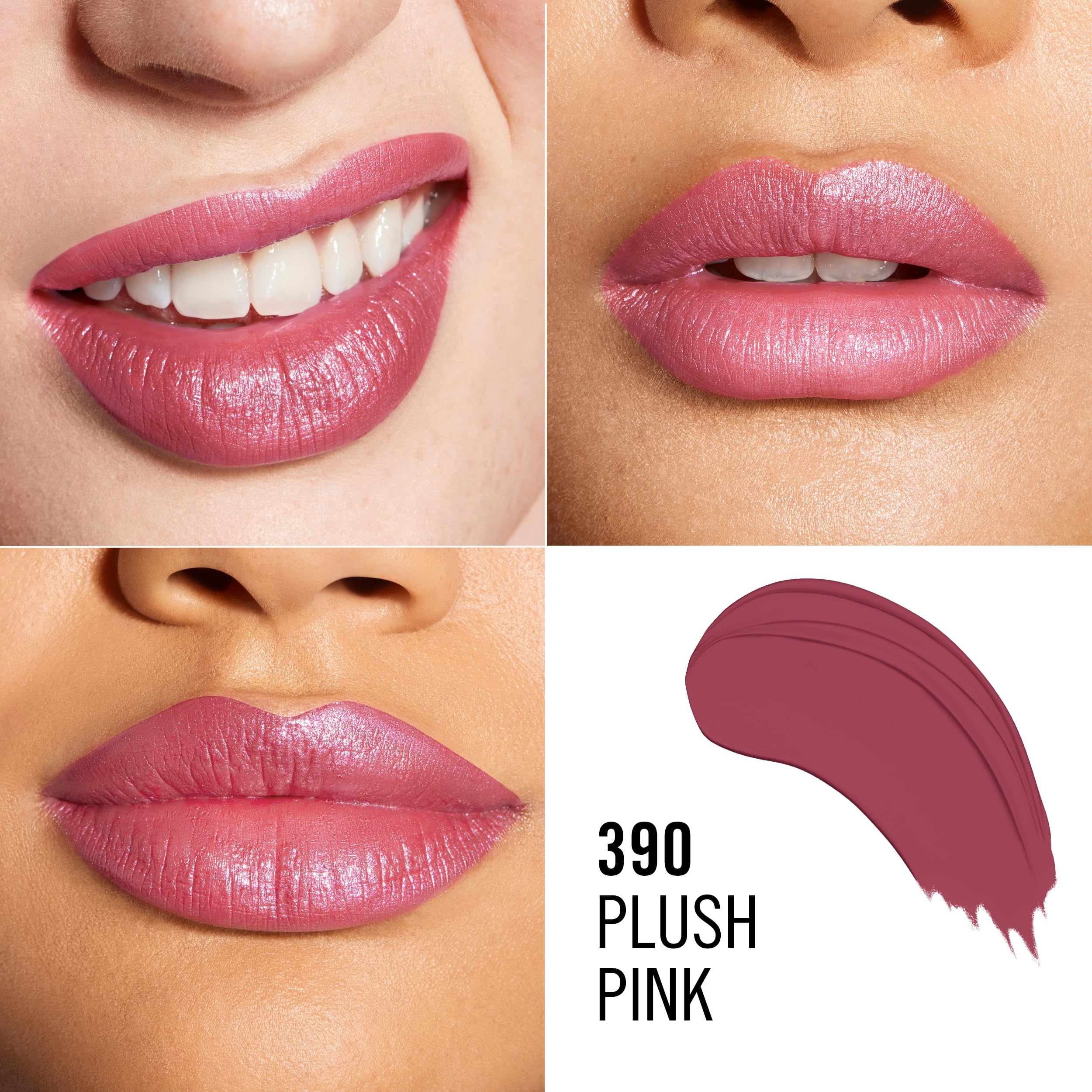 Rimmel - Lasting Finish Lipstick 390 Plush Pink (10 g) 5