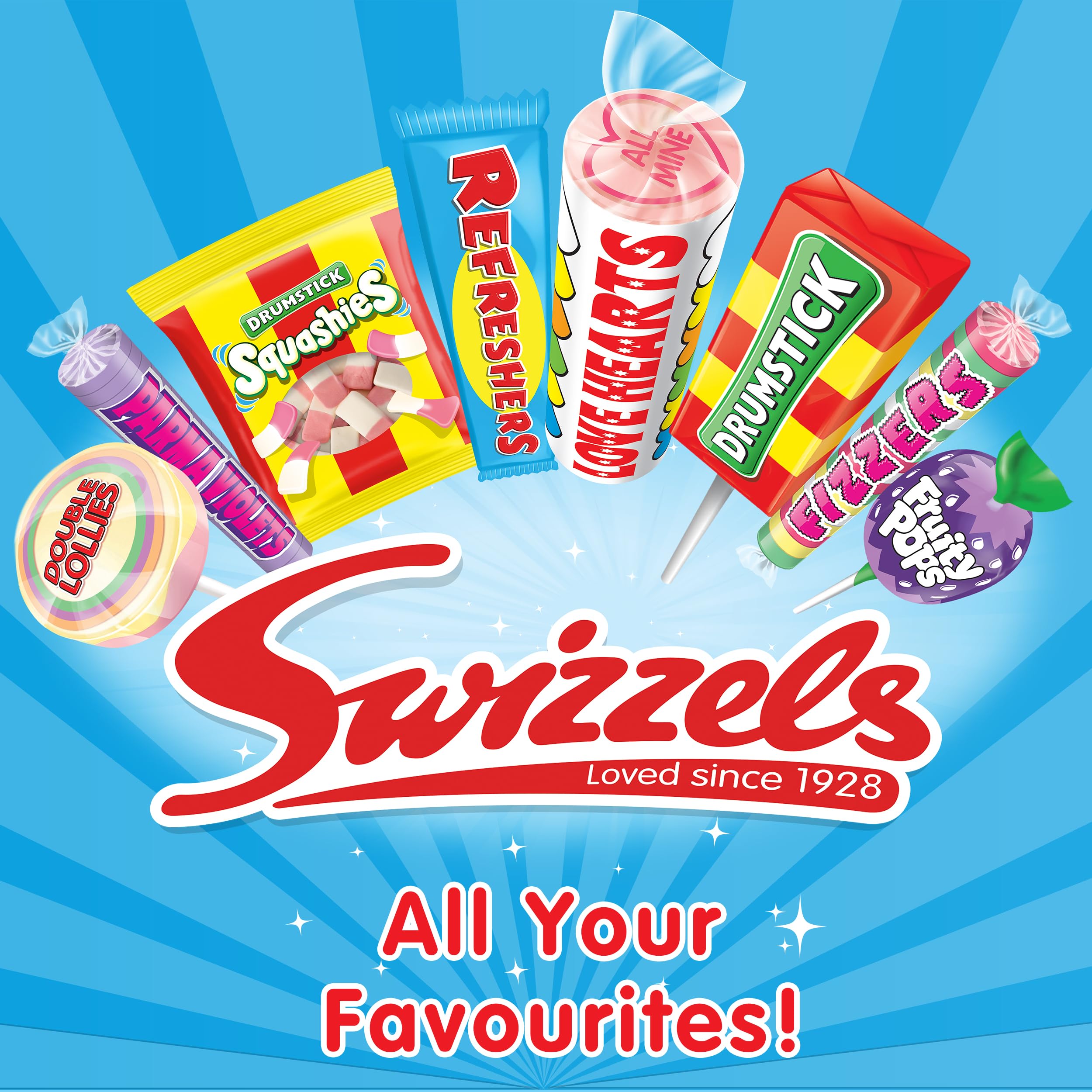Swizzels Giant Rainbow Drops 70g - Fruity Chewy Candy Treat 4