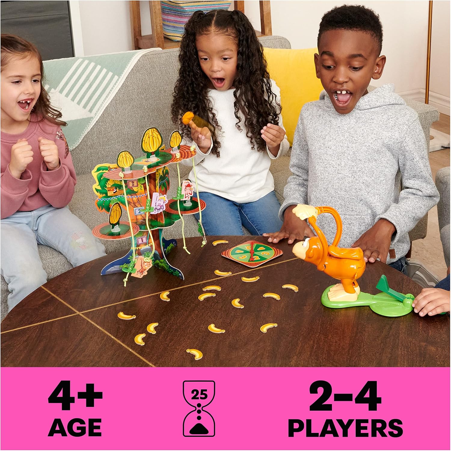 Spin Master Games Monkey See Monkey Poo Board Game 8