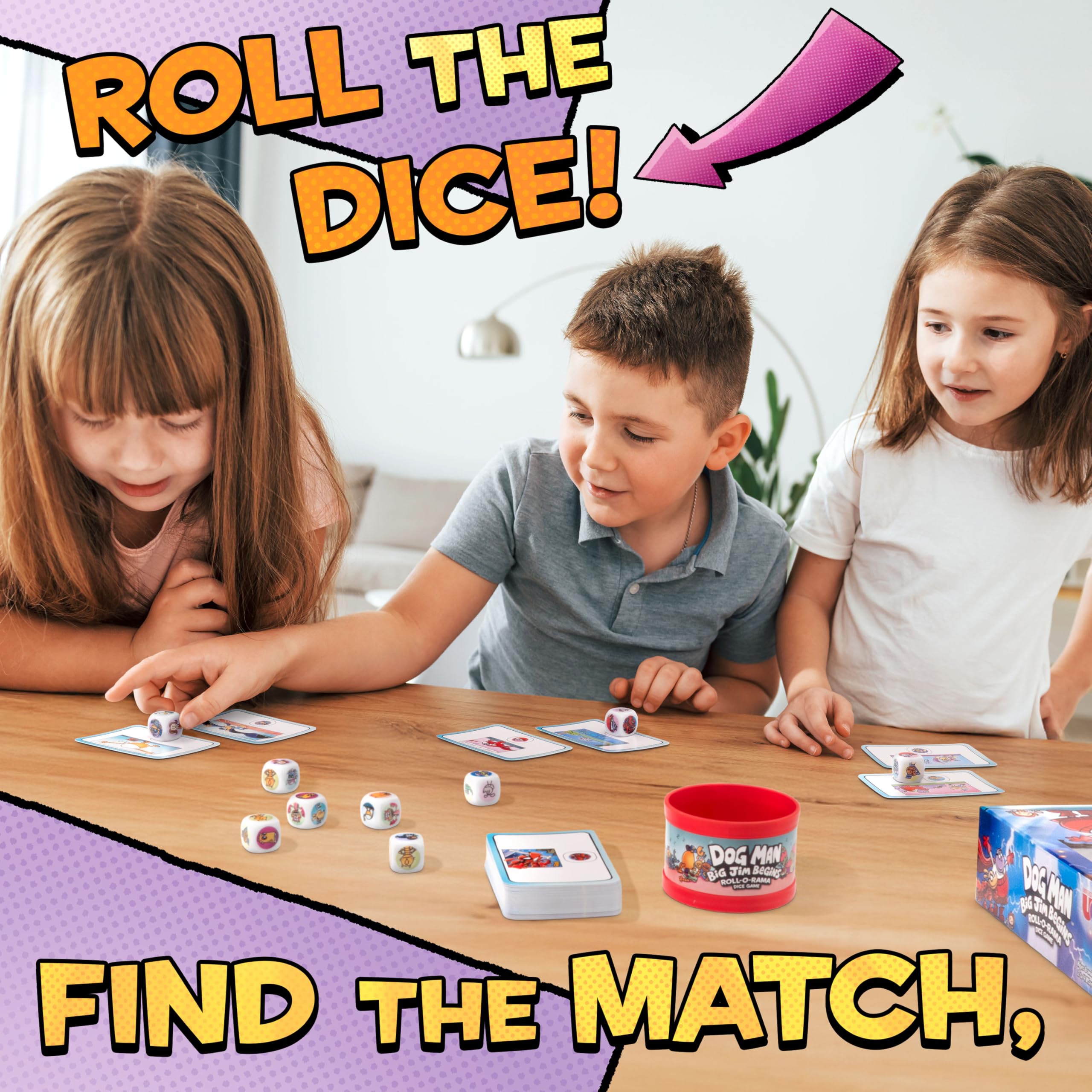 University Games Dog Man: Big Jim Begins Dice Game 7