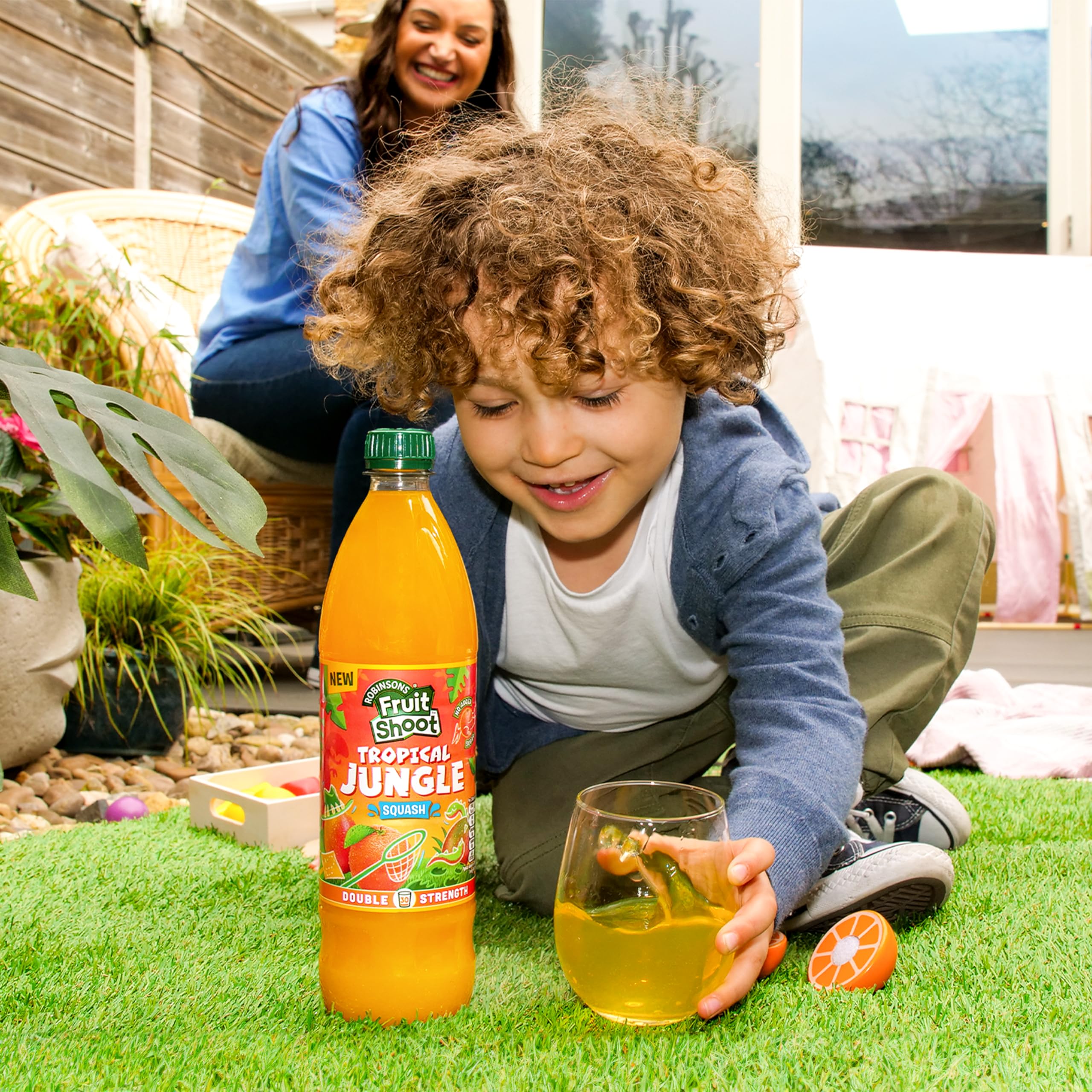 FRUIT SHOOT Tropical Jungle Double Strength Squash - Orange & Mango | 750ml Concentrate 5