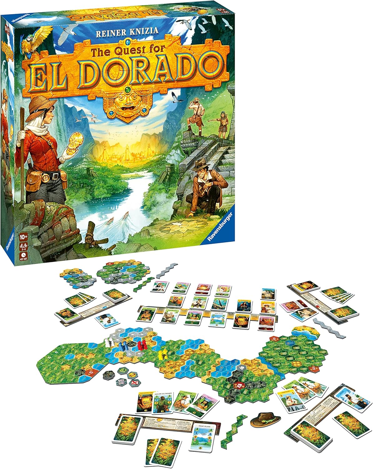 Ravensburger The Quest for El Dorado Strategy Board Game
