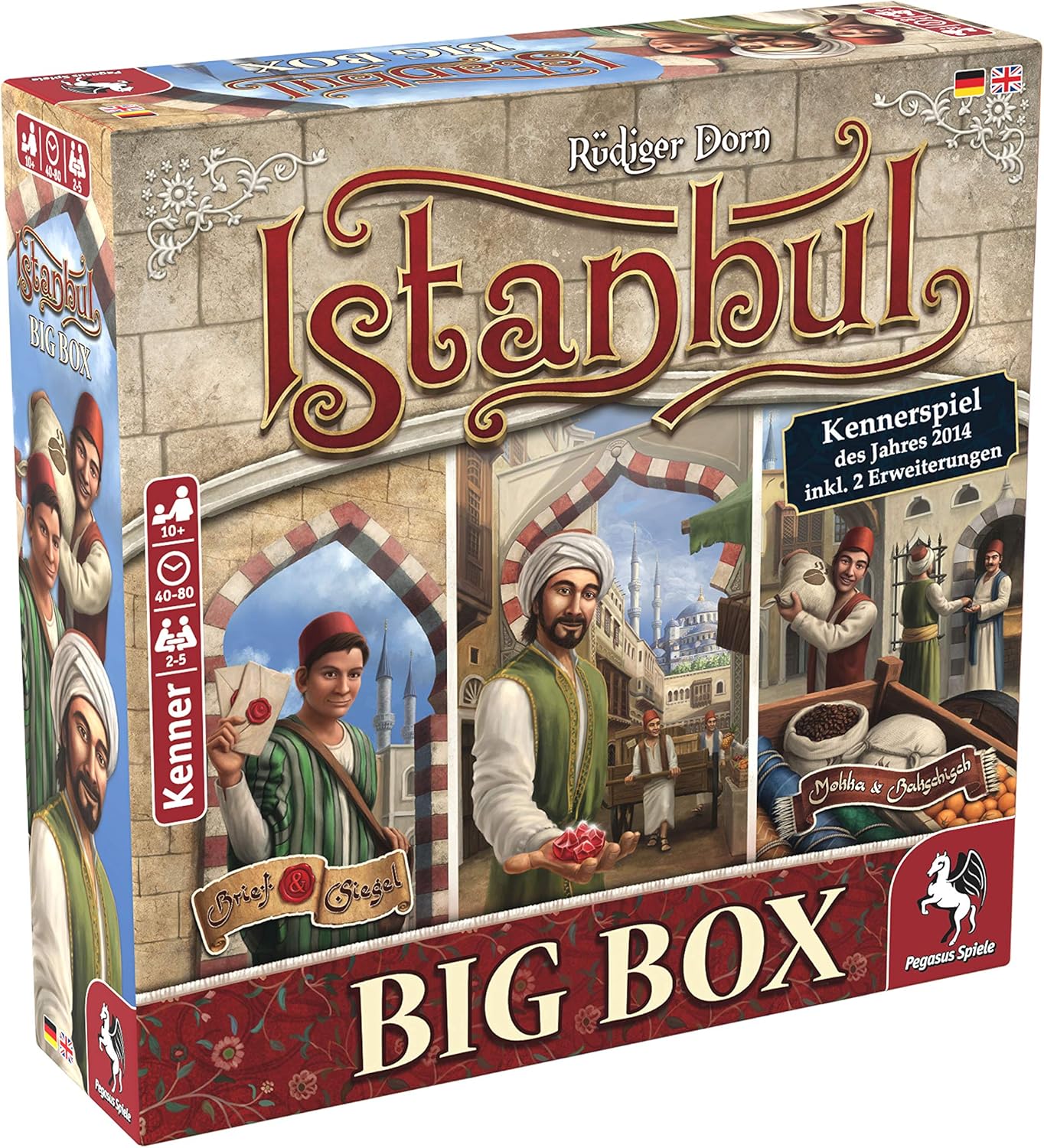 Pegasus Spiele Istanbul Big Box Board Game