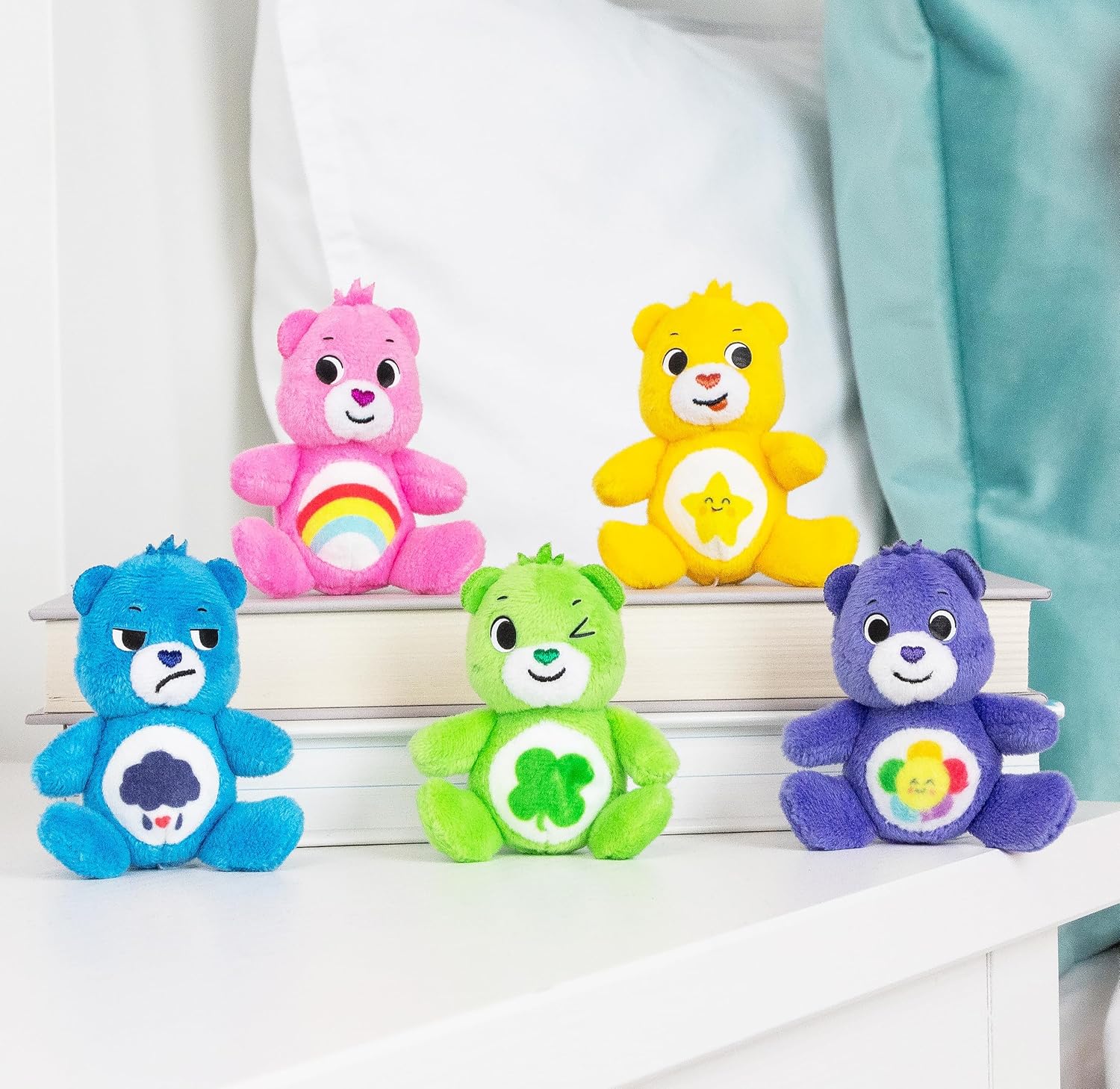 Care Bears Micro Plush 5-Pack - Collectible Mini Plush Toys for Kids 7