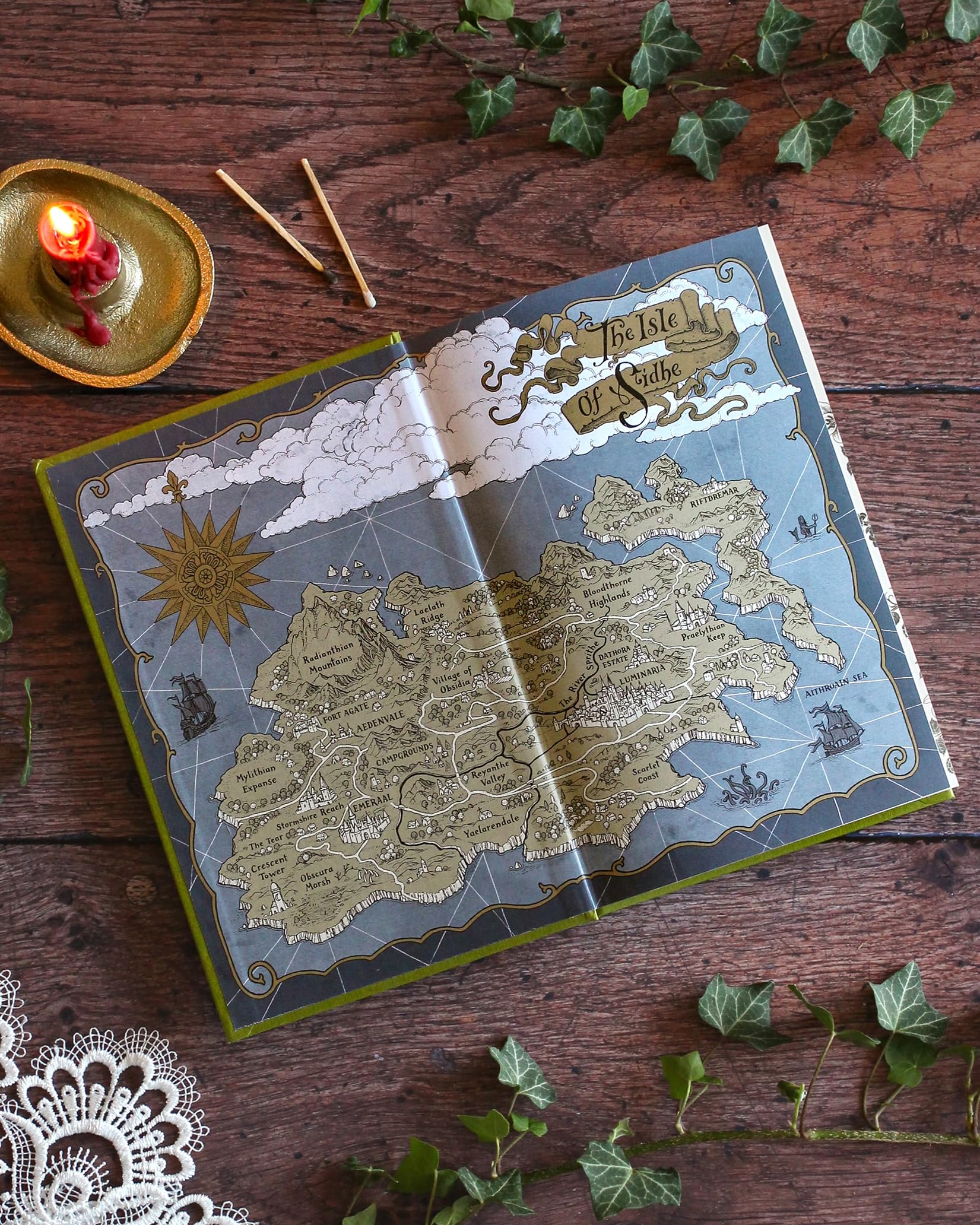 Riftborne by Bree Grenwich & Parker Lennox | Epic Fantasy Romance | Hardcover 4