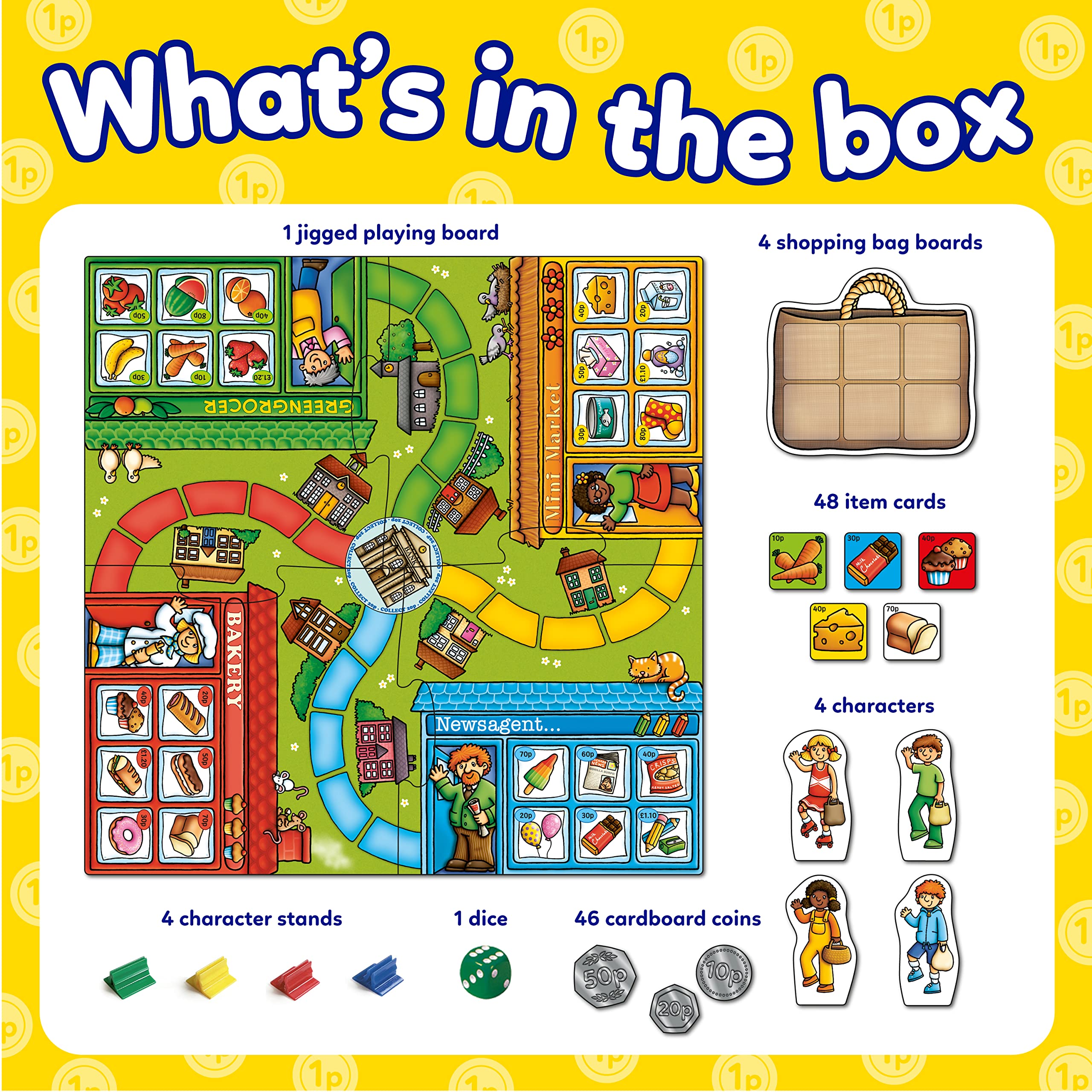 Orchard Toys Pop to the Shops Board Game 7