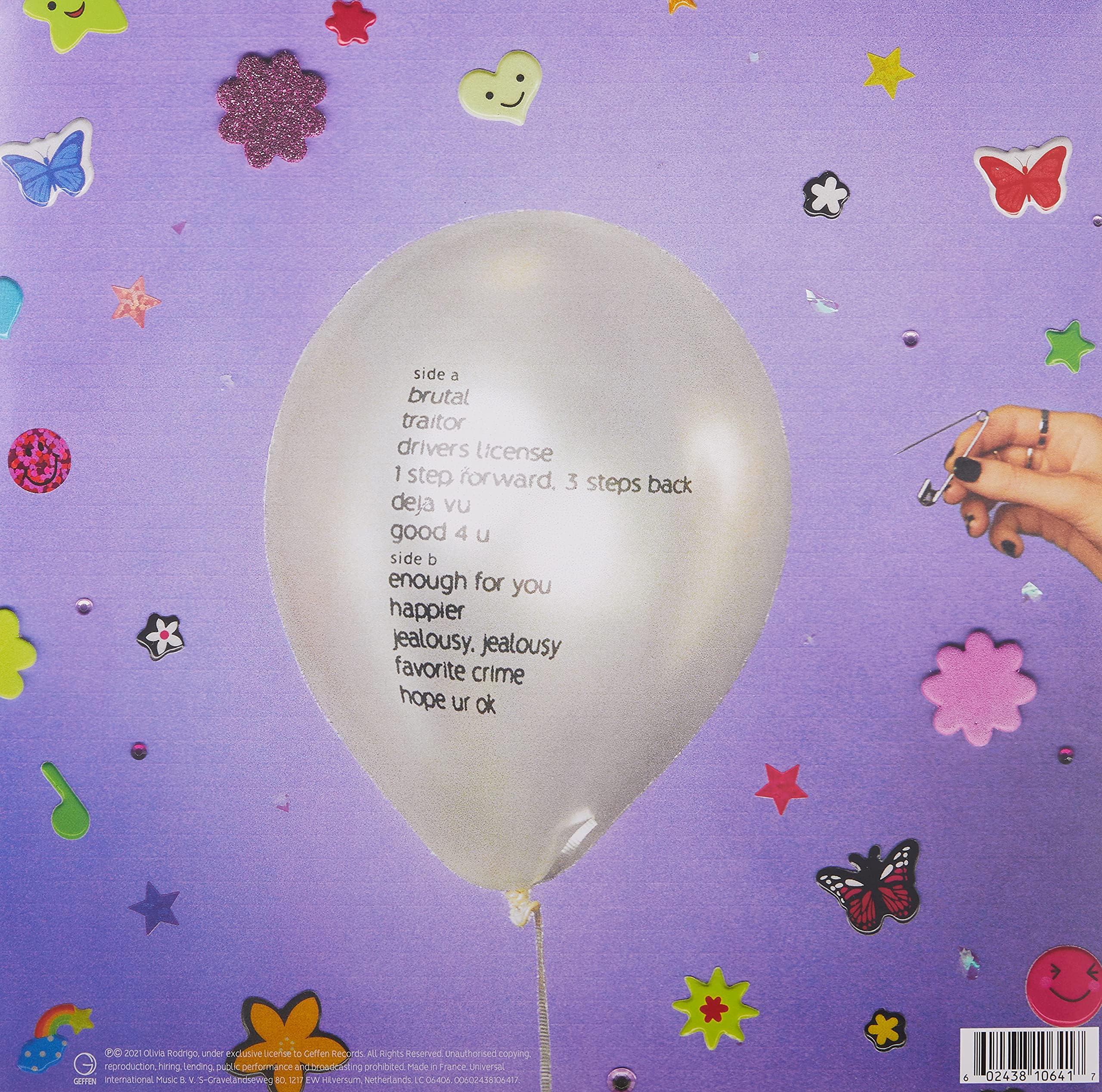 Olivia Rodrigo – SOUR [VINYL] 7