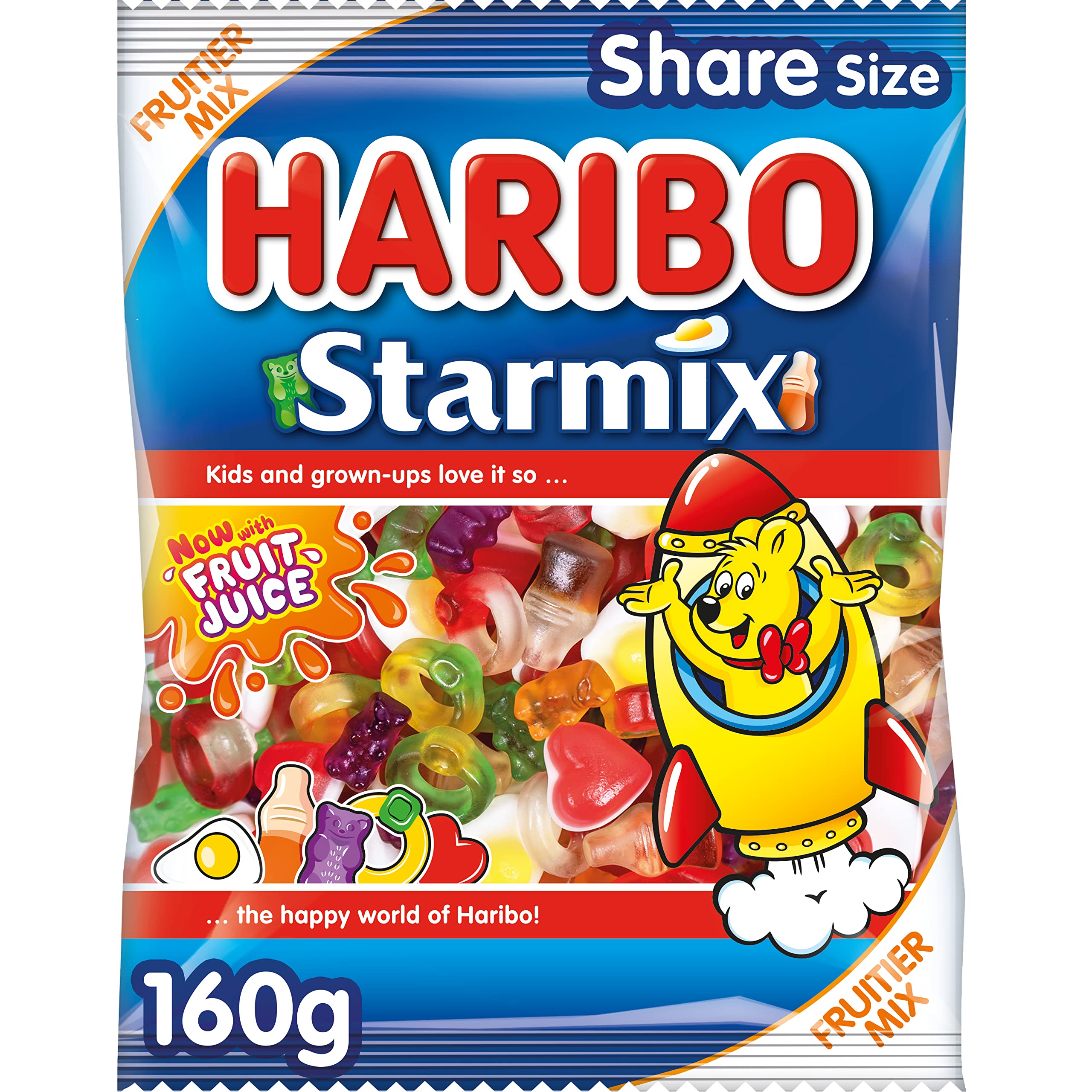 HARIBO Starmix 160g Fruit Gummy Candy Mix