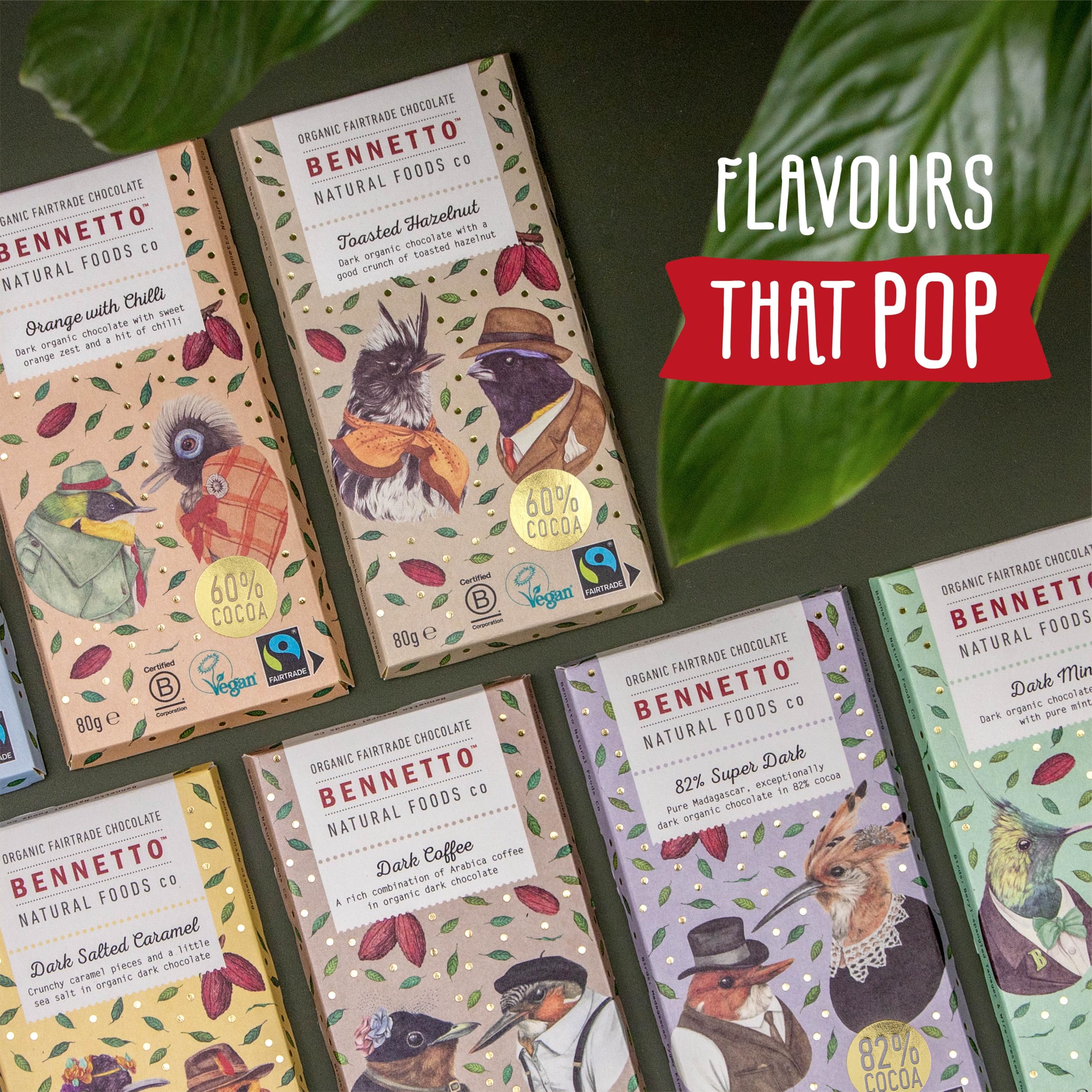 Bennetto Orange with Chilli Dark Chocolate with Orange Zest and Chilli - 90g 6