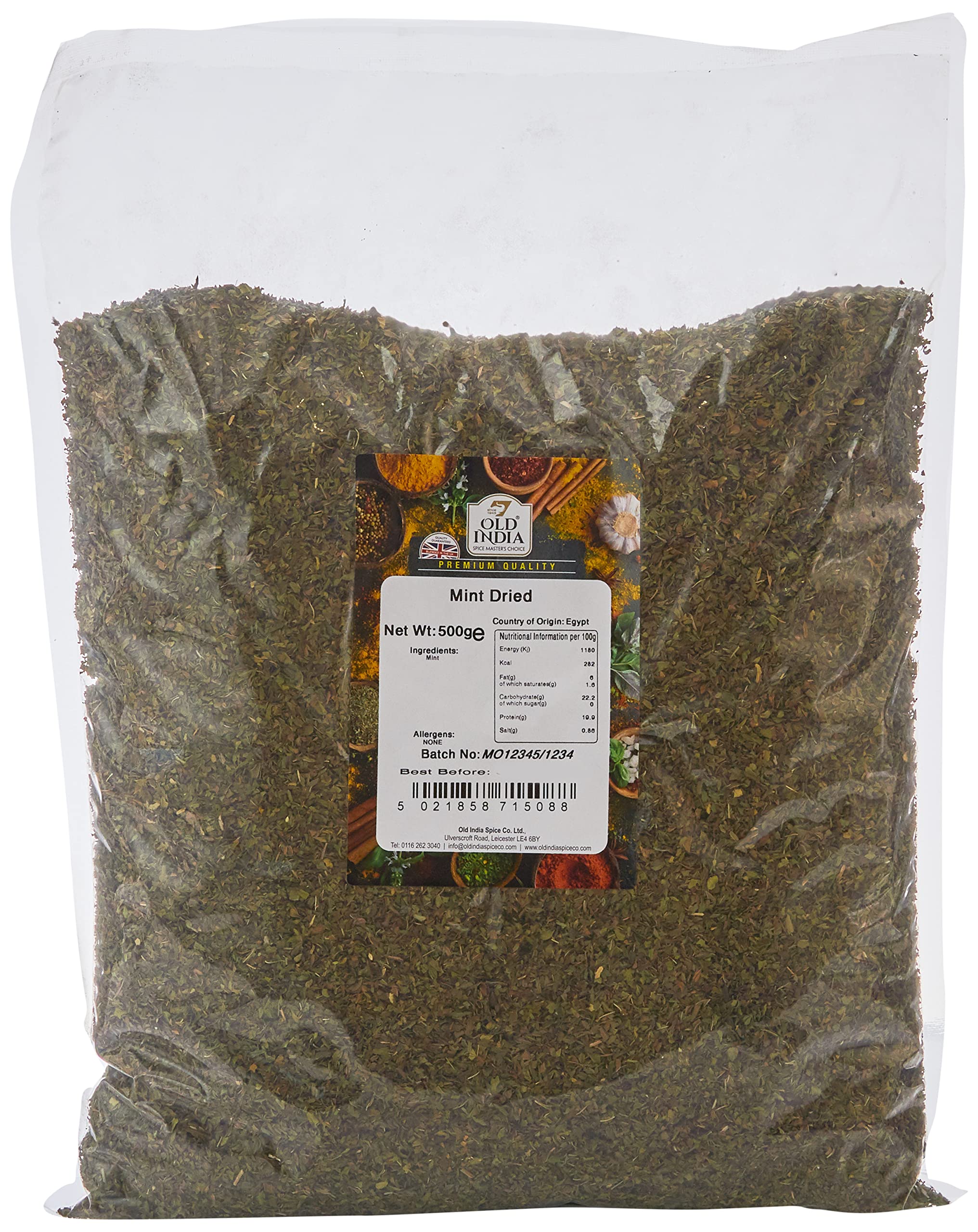 Old India Mint Dried 500 g