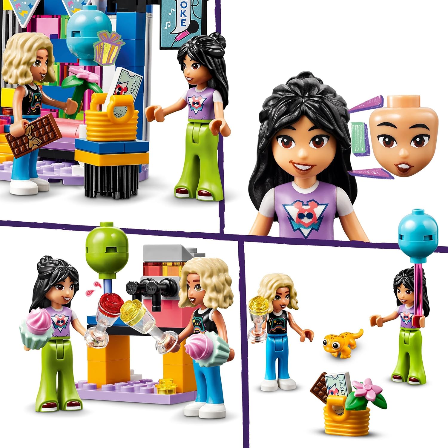 LEGO Friends Karaoke Music Party Set - Revolving Stage Musical Toy for 6+ Year Olds 6