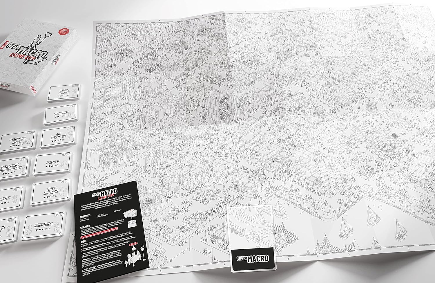 Pegasus Press MicroMacro: Crime City Board Game 6