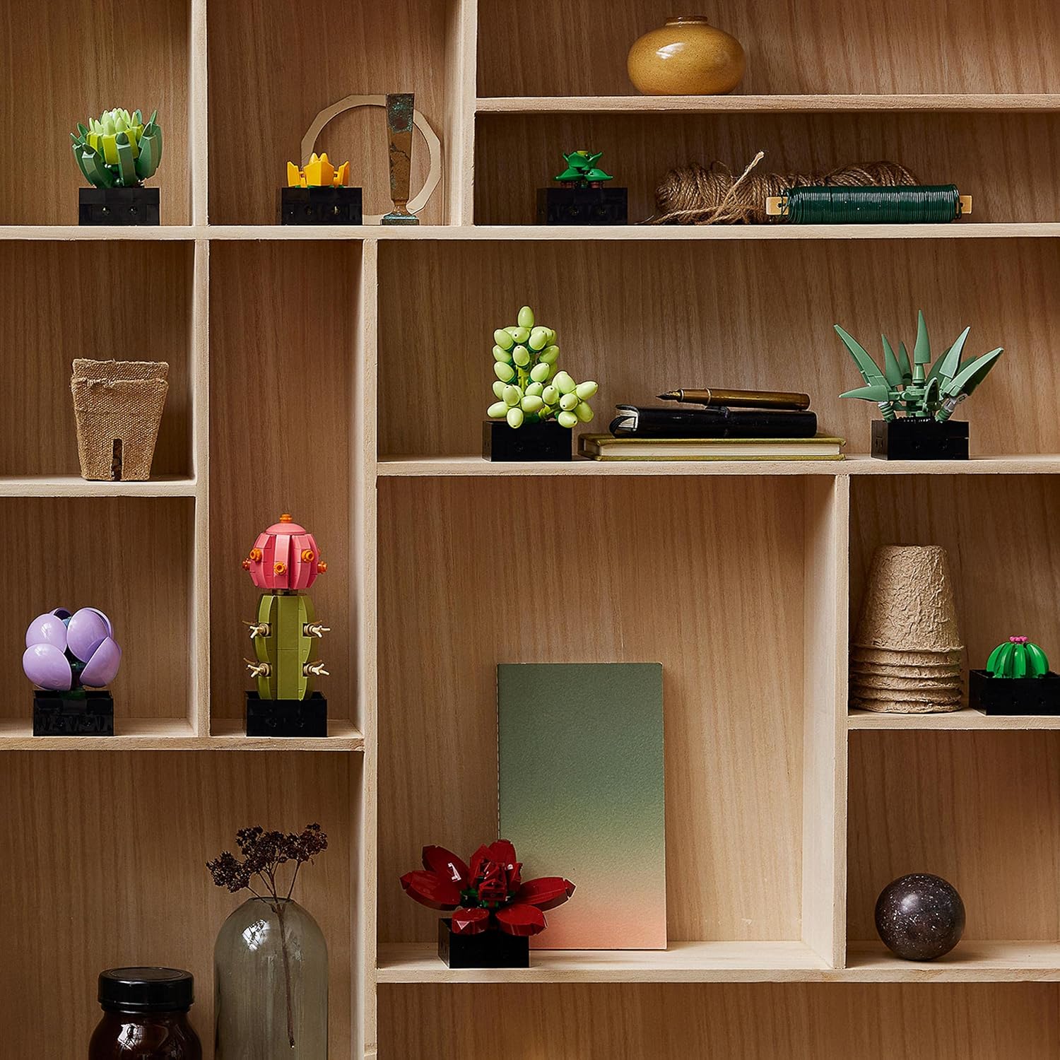 LEGO 10309 Icons Succulents Set - Artificial Plants for Adults, Home Décor & Building 6