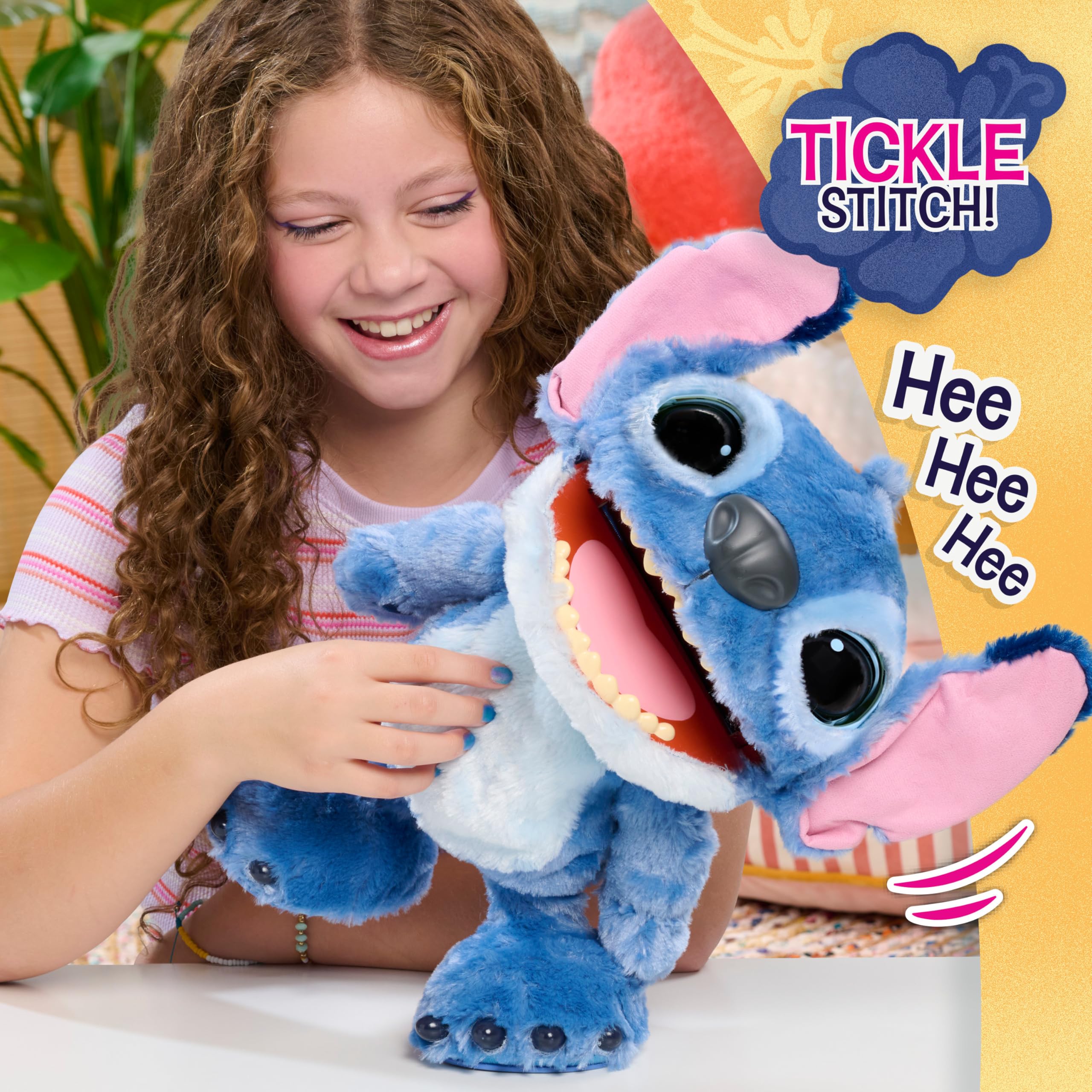 Disney Stitch Ultimate Interactive 17" Plush Toy - 100+ Sounds & Movements 9