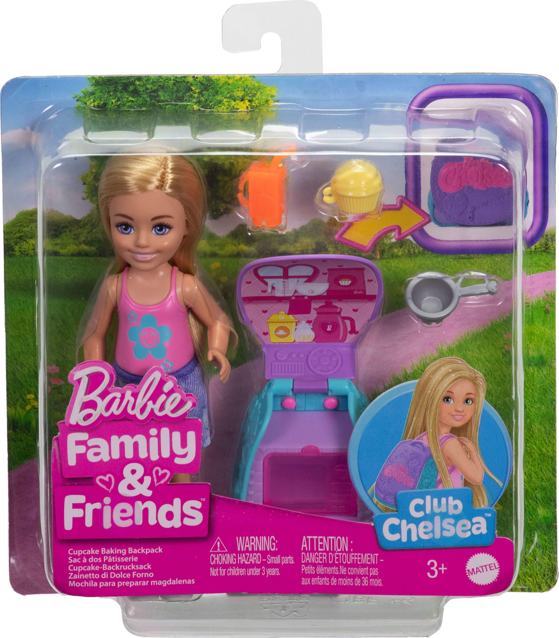Barbie Family & Friends Cupcake Baking Playset with Chelsea Doll - Multicolor 6