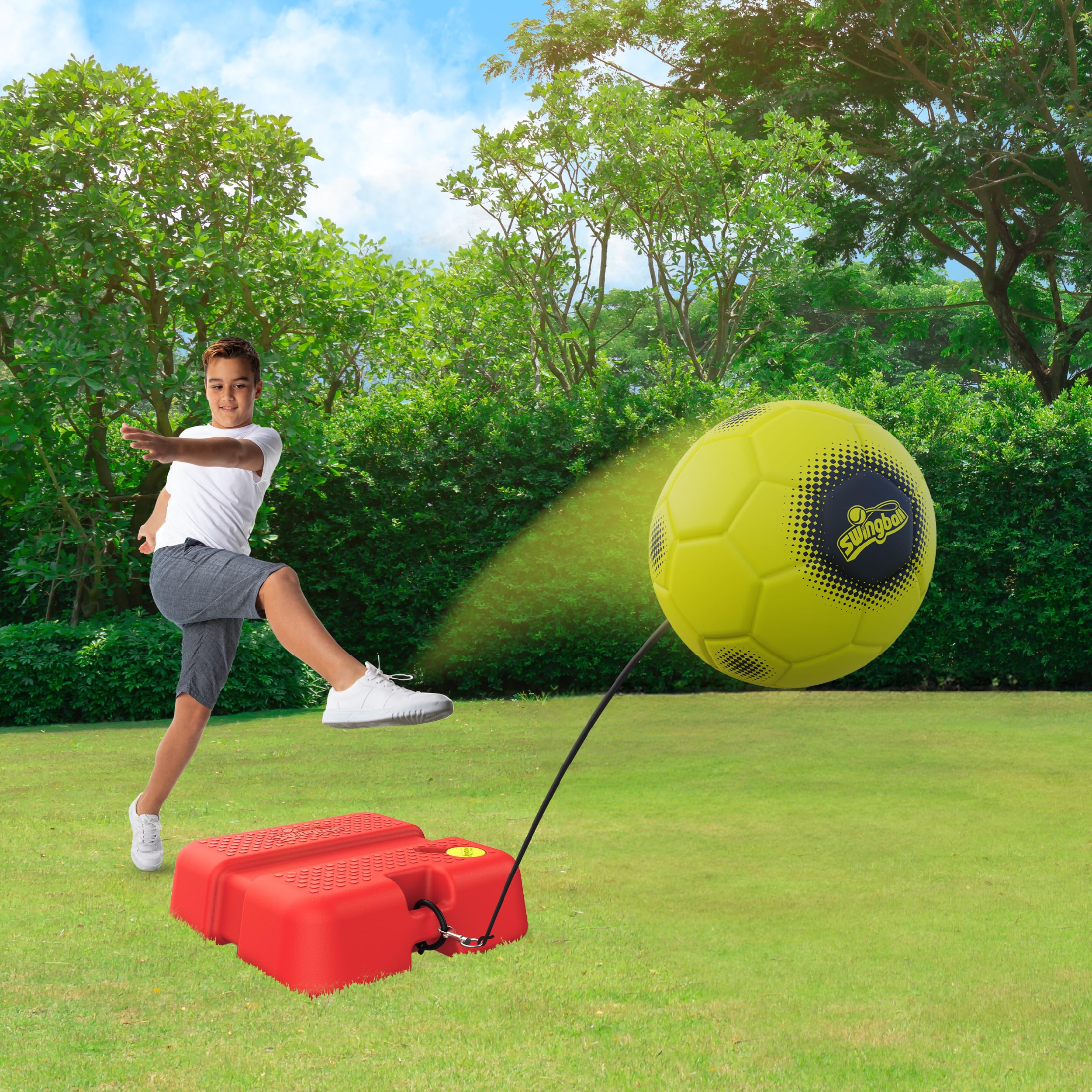 Swingball Reflex Soccer Trainer - All Surface Football Game for Kids Ages 6+ 9