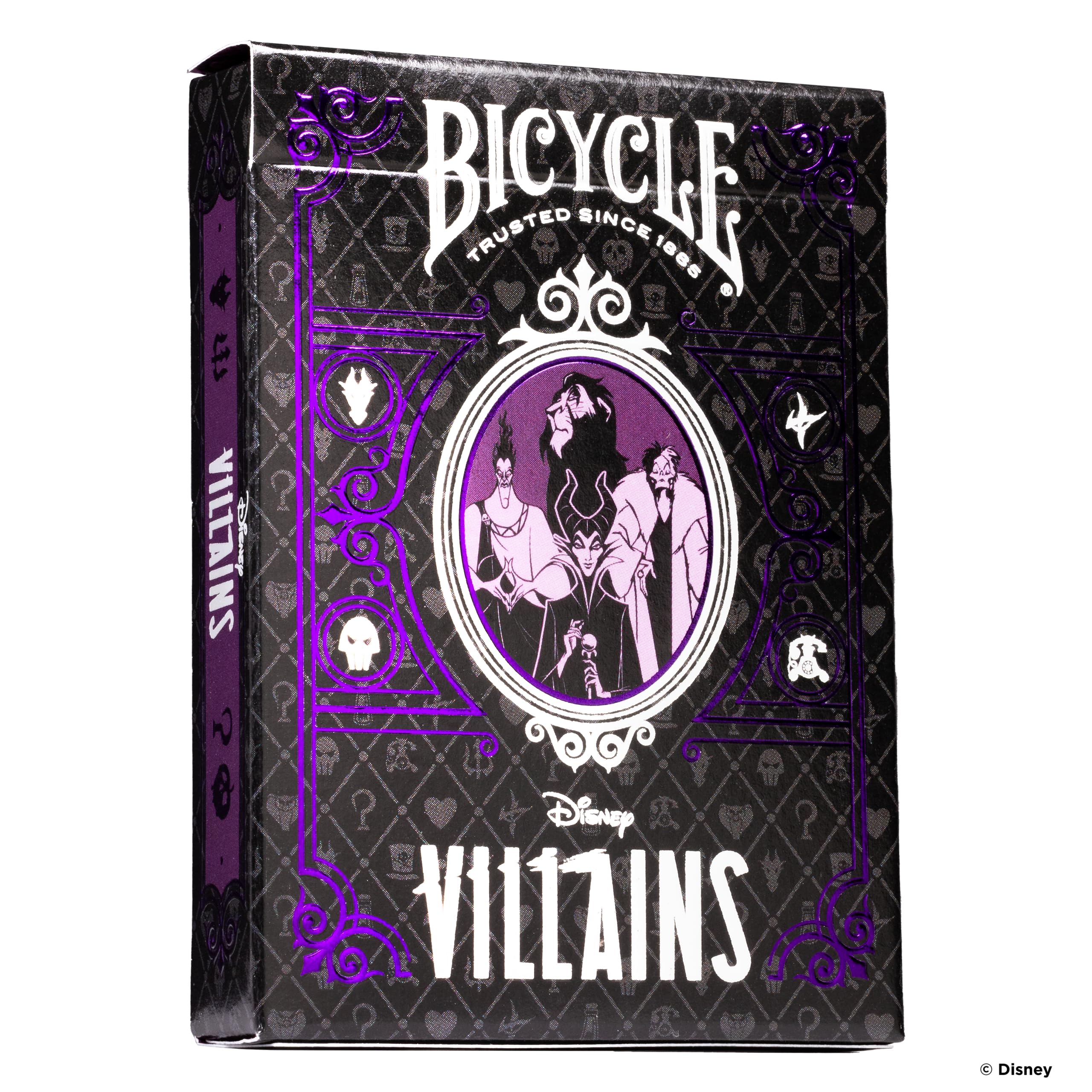 Bicycle Disney Villains Playing Cards - 52-Card Collectible Deck with Villain-Themed Artwork 13