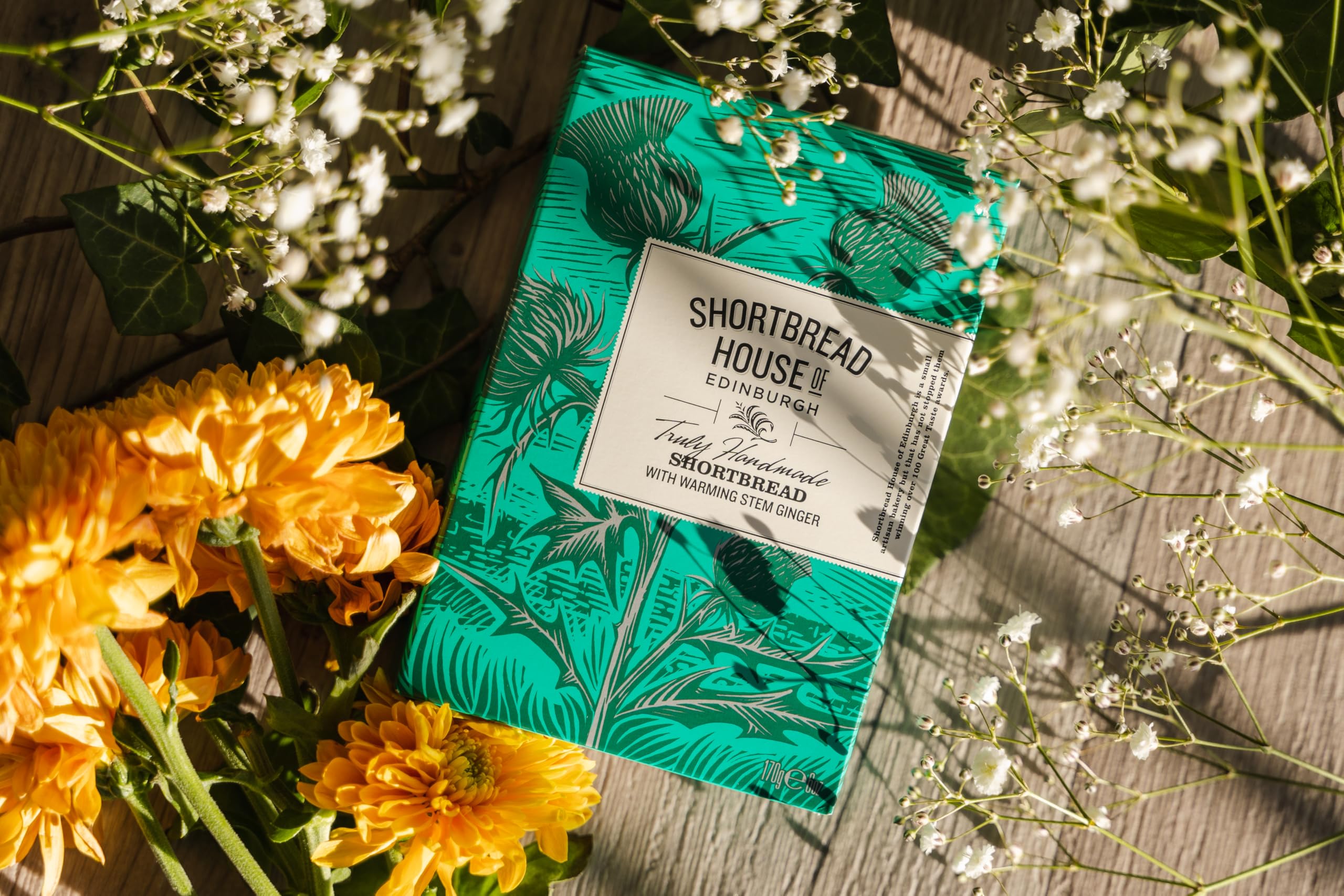 Shortbread House of Edinburgh Handmade Stem Ginger Shortbread Fingers 9