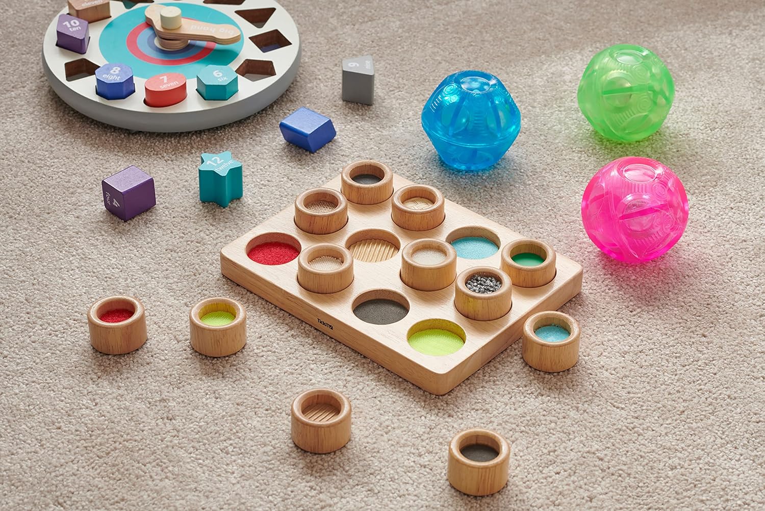 TickiT 72101 Touch and Match Board - Sensory Touch & Feel Game 7
