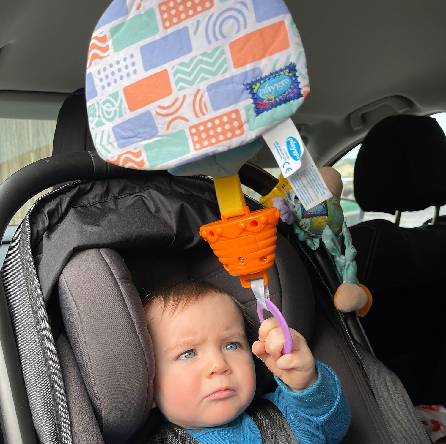 Playgro Polar Pals Musical Pull String Bear Soft Baby Toy - Soothing Tunes for 0-12 Months 7