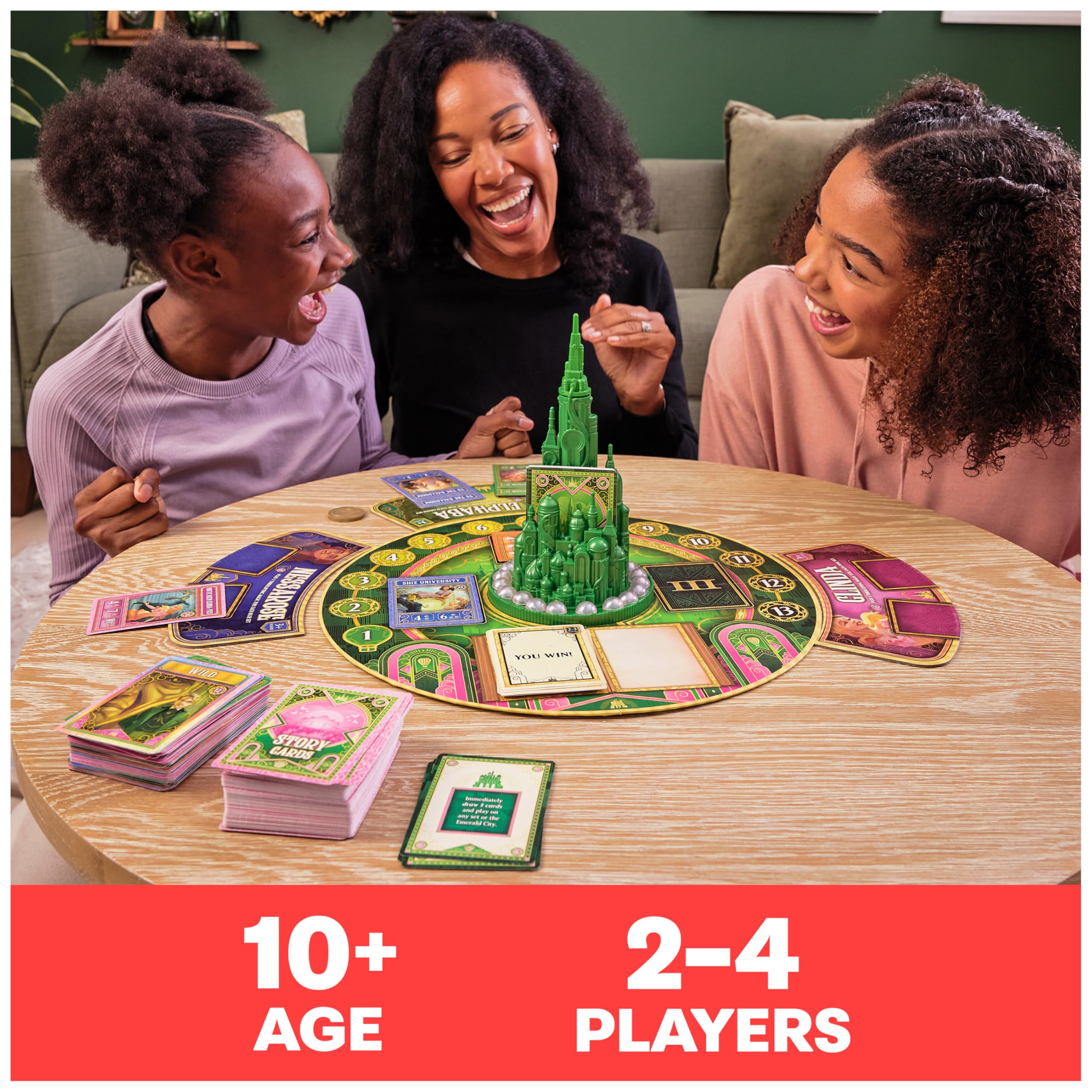 Spin Master Games Wicked: The Game Family Strategy Board Game | 2-4 Players | Ages 10+ 2