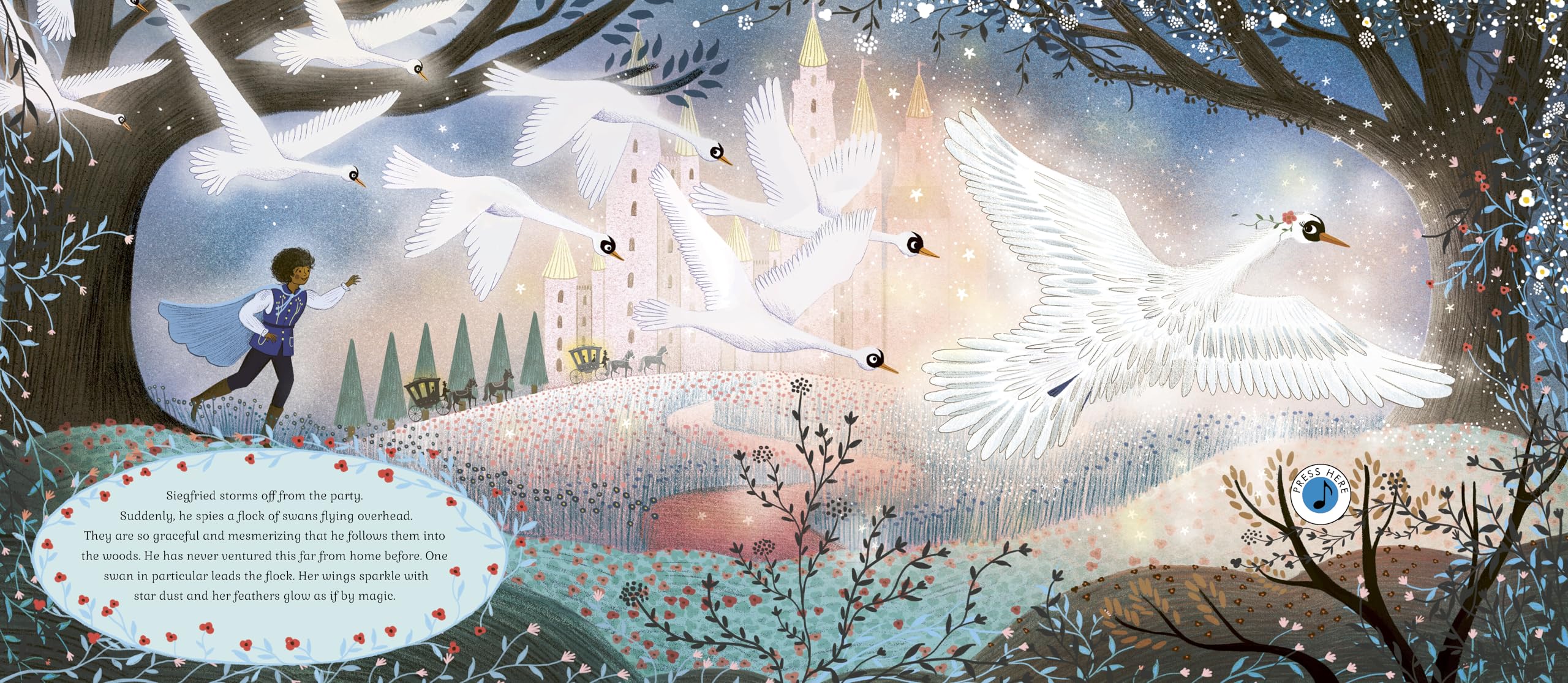 Frances Lincoln The Story Orchestra: Swan Lake Sound Book | Ages 3-6 | Hardcover 5