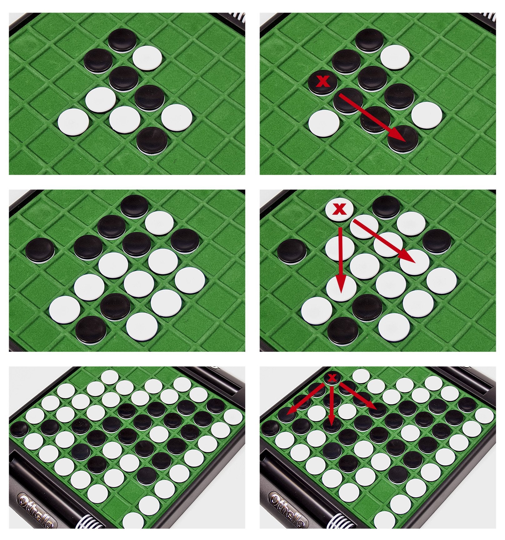 Ideal Othello Classic Strategy Board Game | 2 Players | Ages 7+ | 15 Min Playtime 3