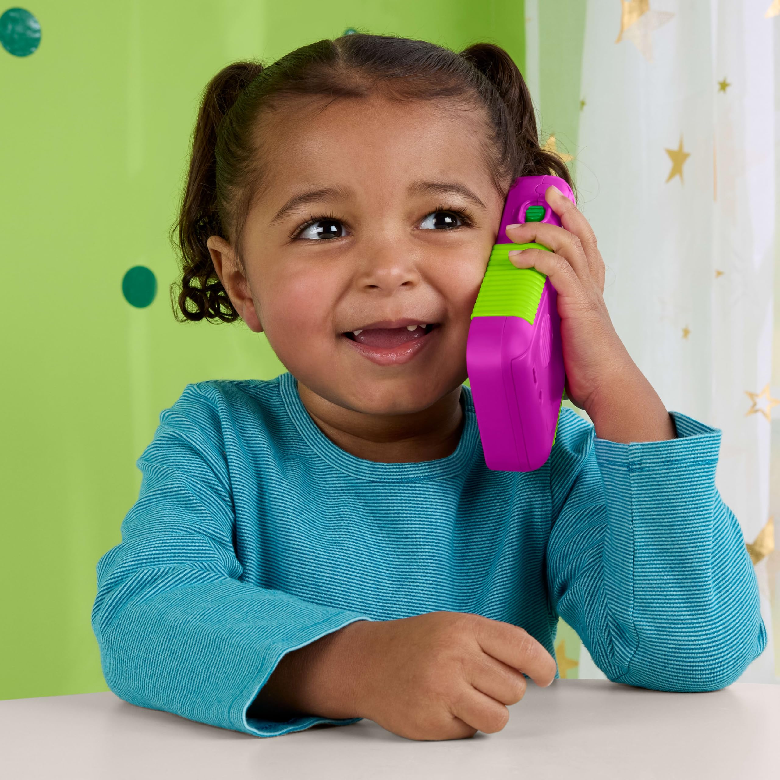 Barney World Hey Phone Toy – Musical Light-Up Phone with Songs & Phrases for Toddlers 2+ 6