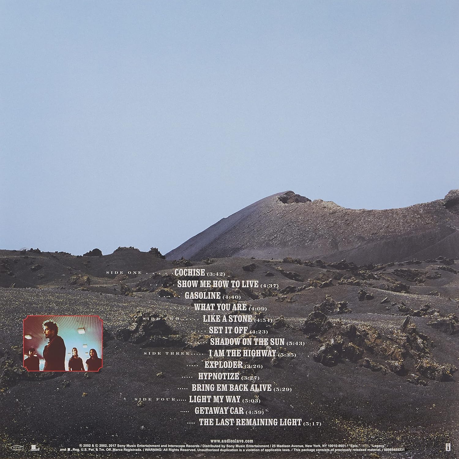 Audioslave - Audioslave Audio CD 7