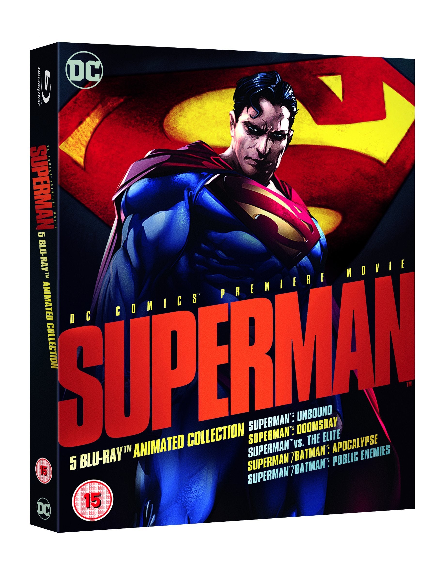 Superman: Animated Collection [5 Film] - Action/Superhero [Blu-ray] 3