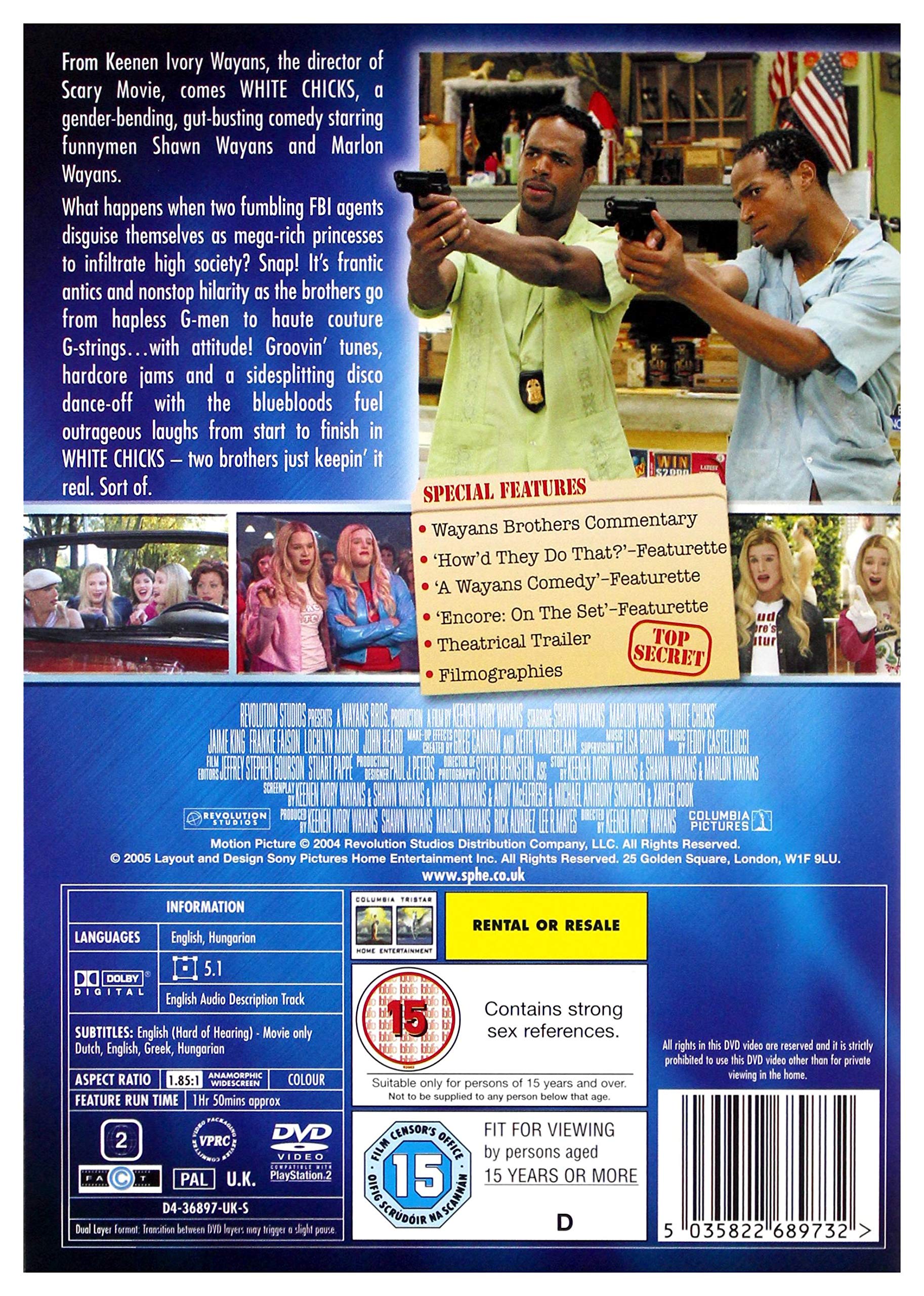 White Chicks (2005) - Comedy Crime Film [DVD]