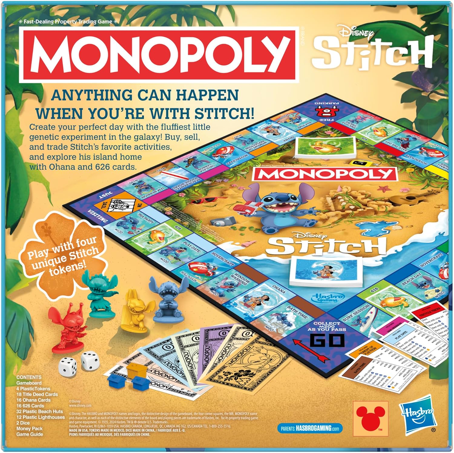 Monopoly Disney Stitch Edition Board Game - English Version 11