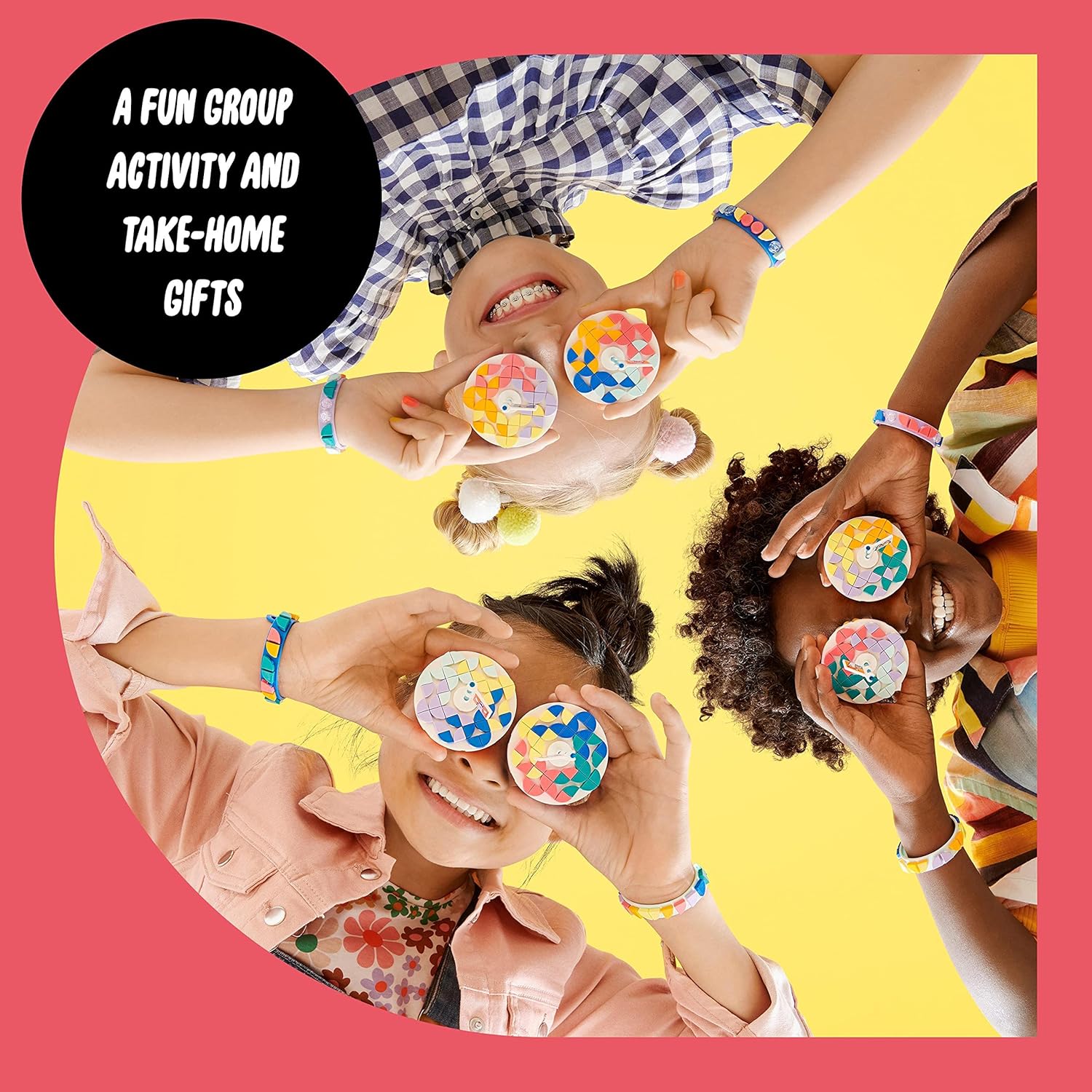 LEGO DOTS Ultimate Party Kit 41806 - DIY Party Craft Set with Cupcakes, Bracelets & Bunting for Kids 6+ 7