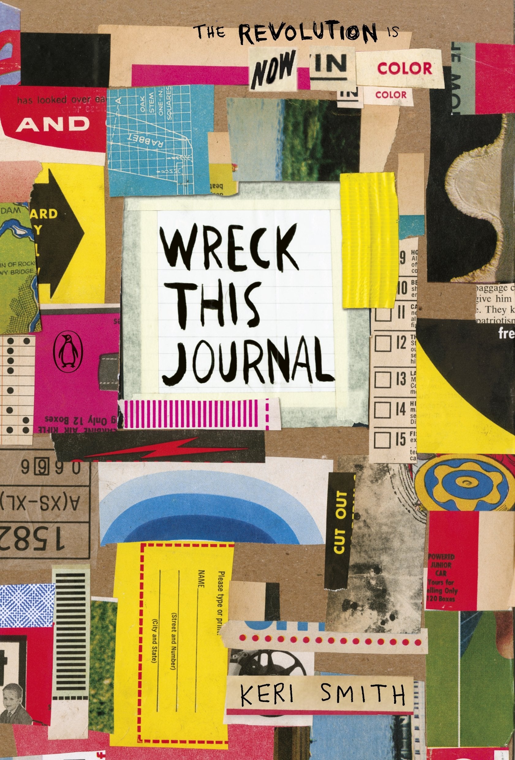 Penguin Wreck This Journal: Now in Colour | Paperback | 128 Pages