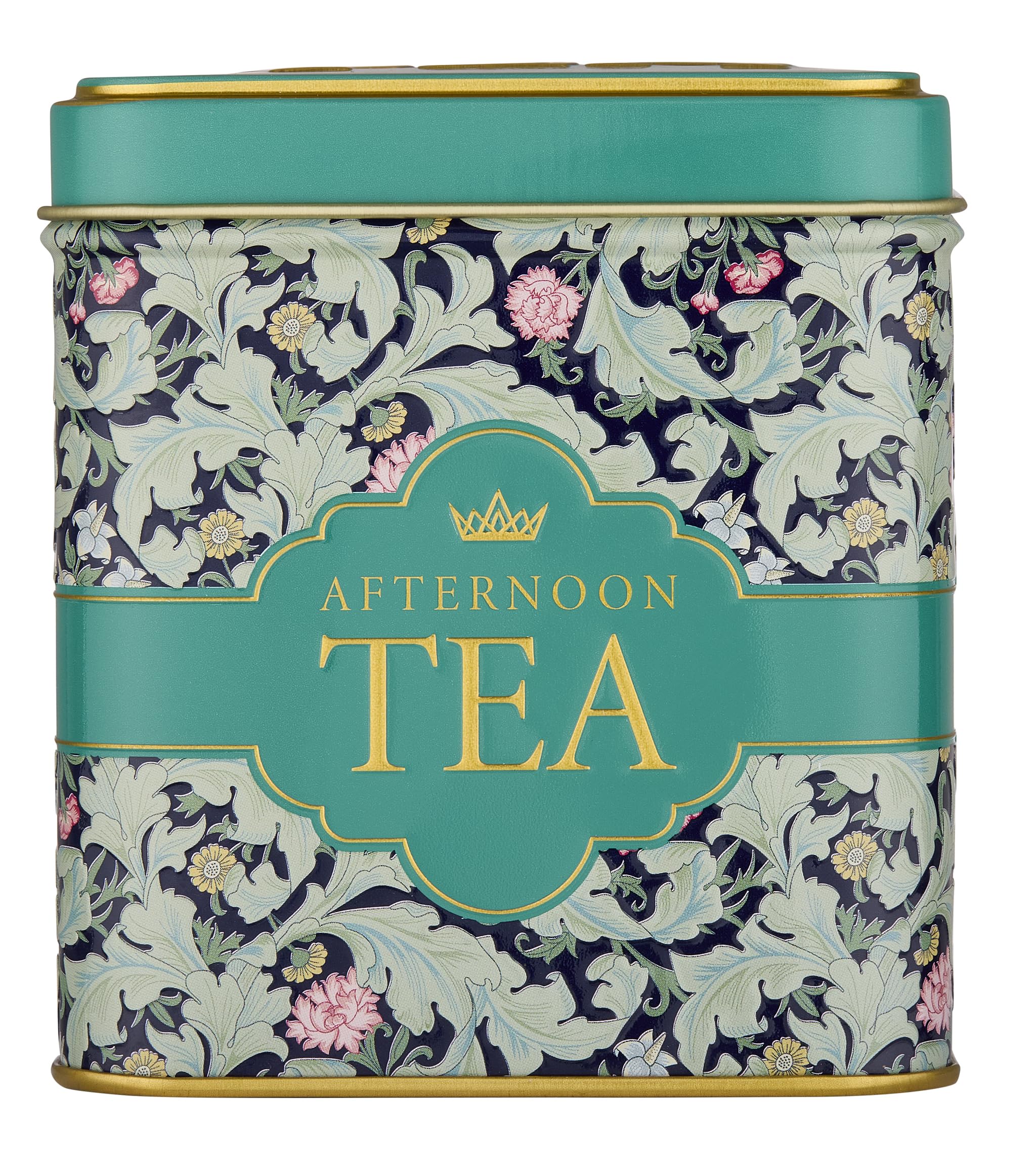 New English Teas Victorian Garden Tea Tin - English Afternoon 32-Bag Black Tea Collection 8