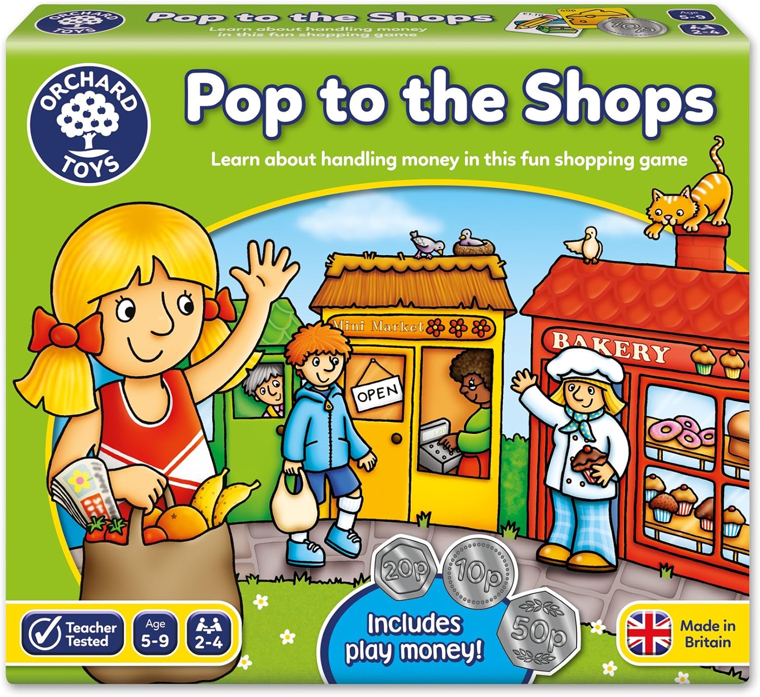 Orchard Toys Pop to the Shops Board Game