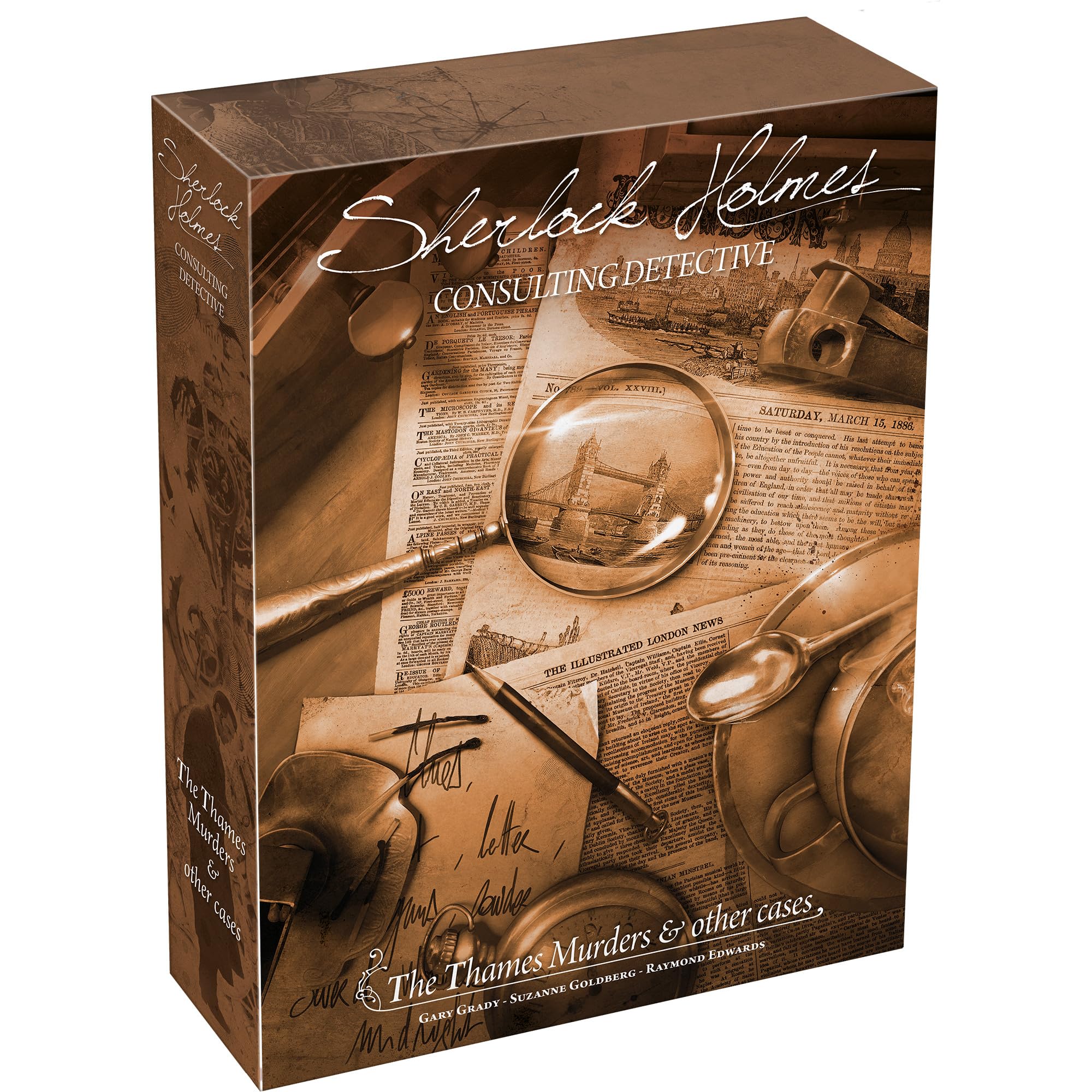 Sherlock Holmes: Die Themse-Morde und andere Fälle Brettspiel 10