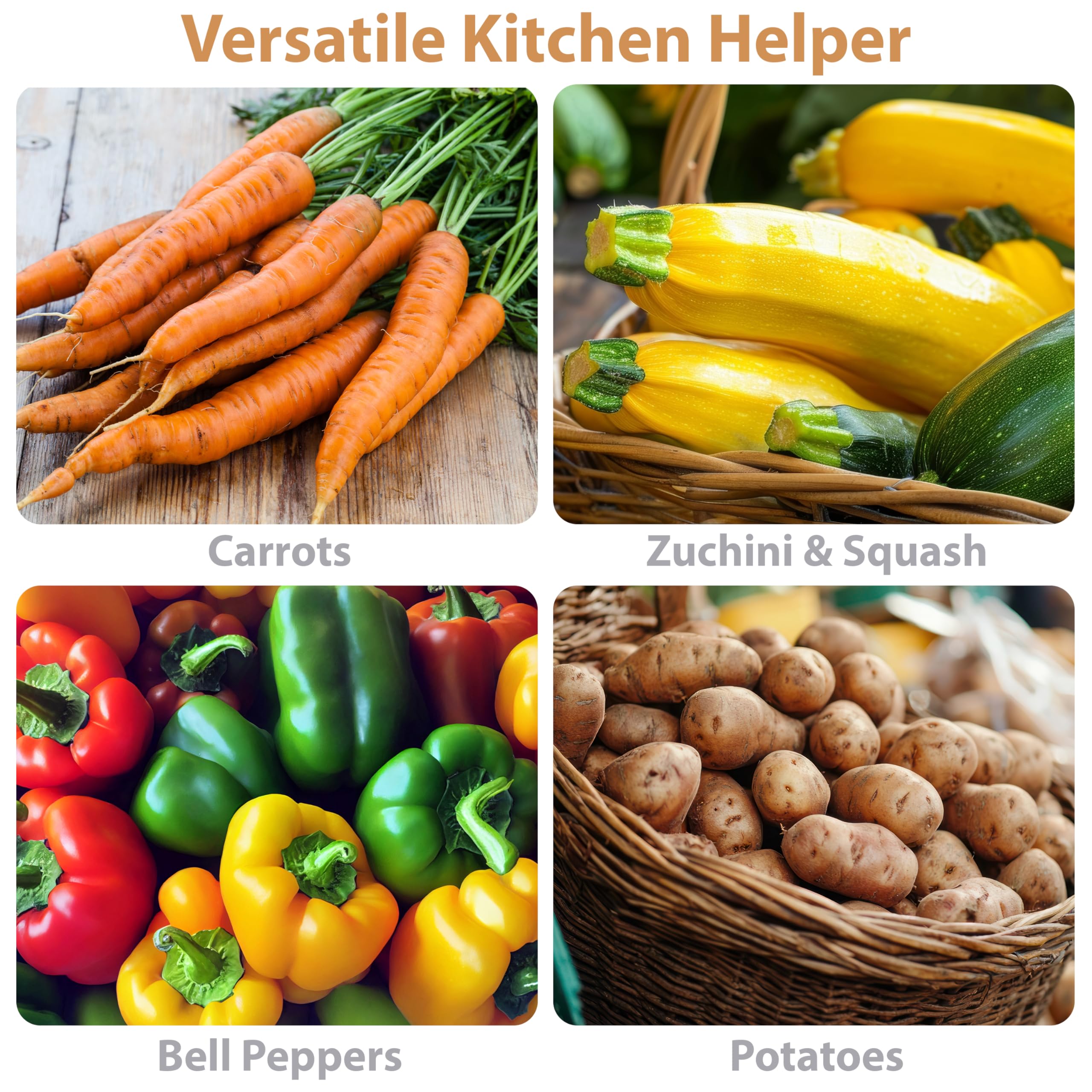 Joie Spud Dude Classic Potato Scrubbing Brush 9