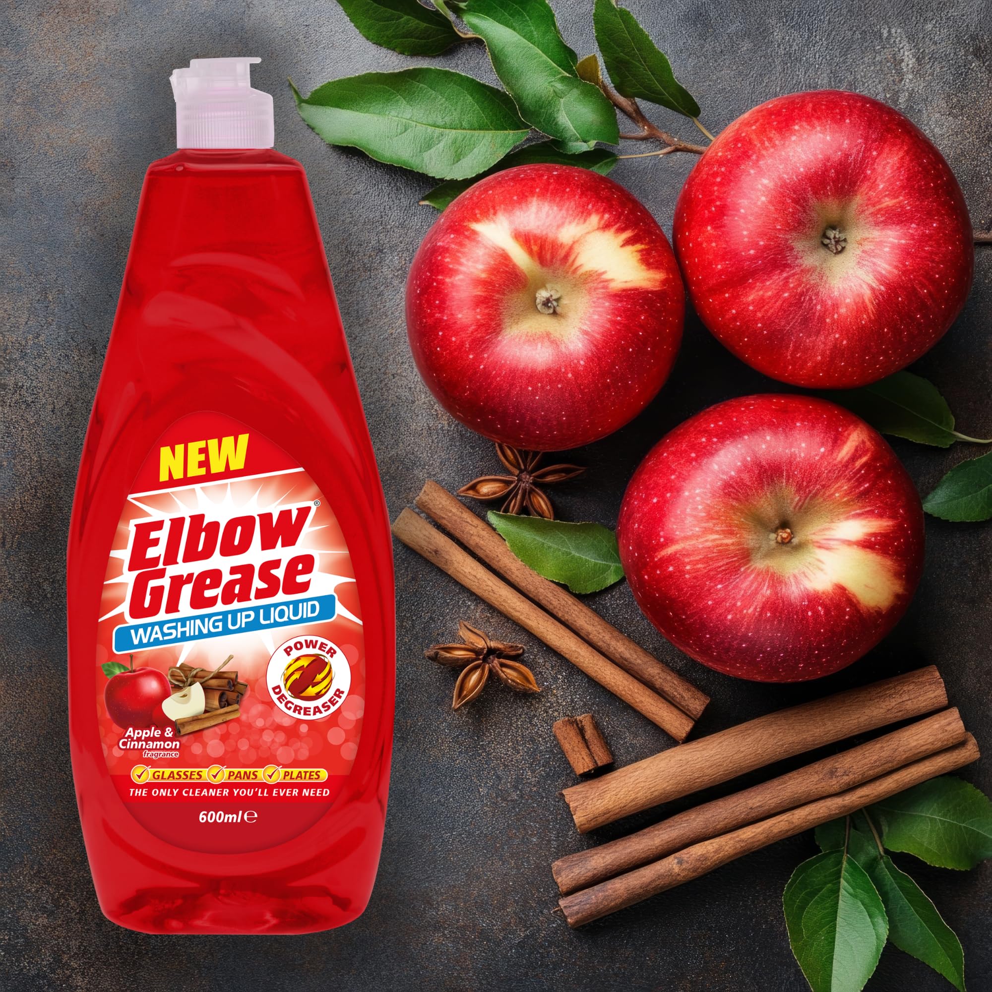 Elbow Grease - Washing Up Liquid Power Degreaser 600ml 7